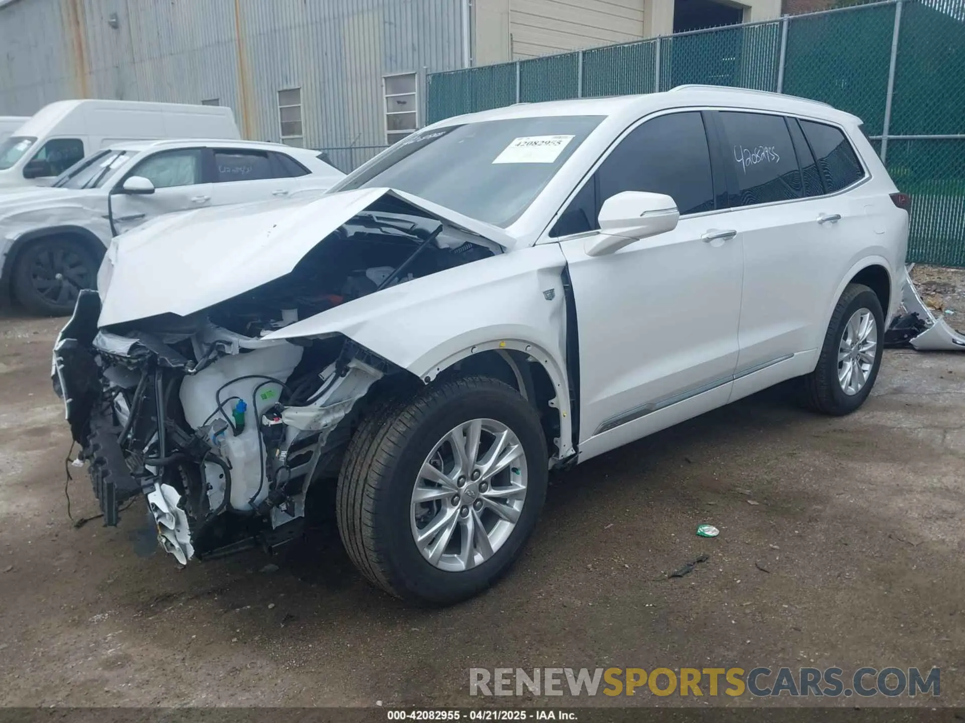 2 Photograph of a damaged car 1GYKPBR44RZ712732 CADILLAC XT6 2024