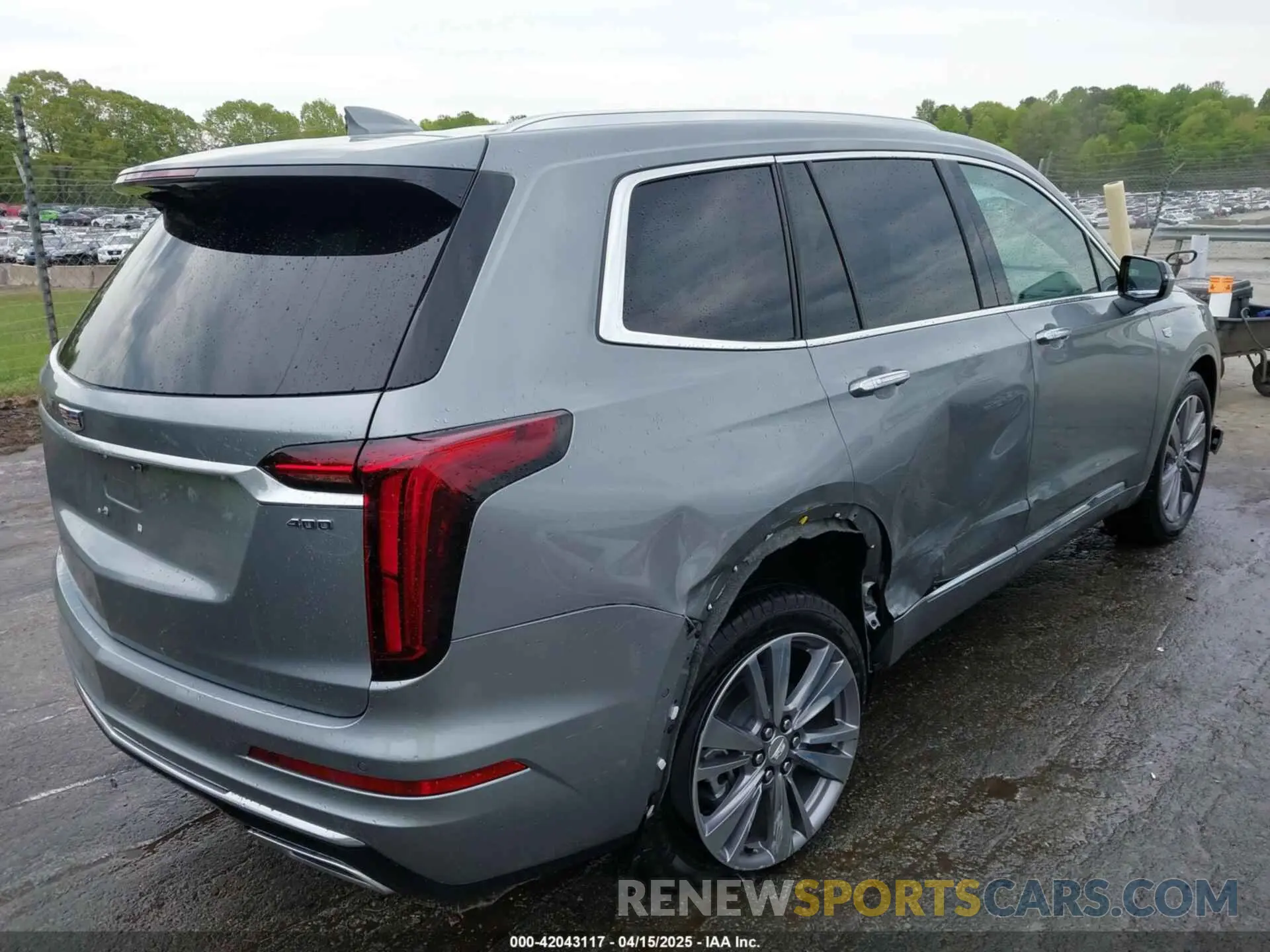 4 Photograph of a damaged car 1GYKPCRS0RZ748048 CADILLAC XT6 2024