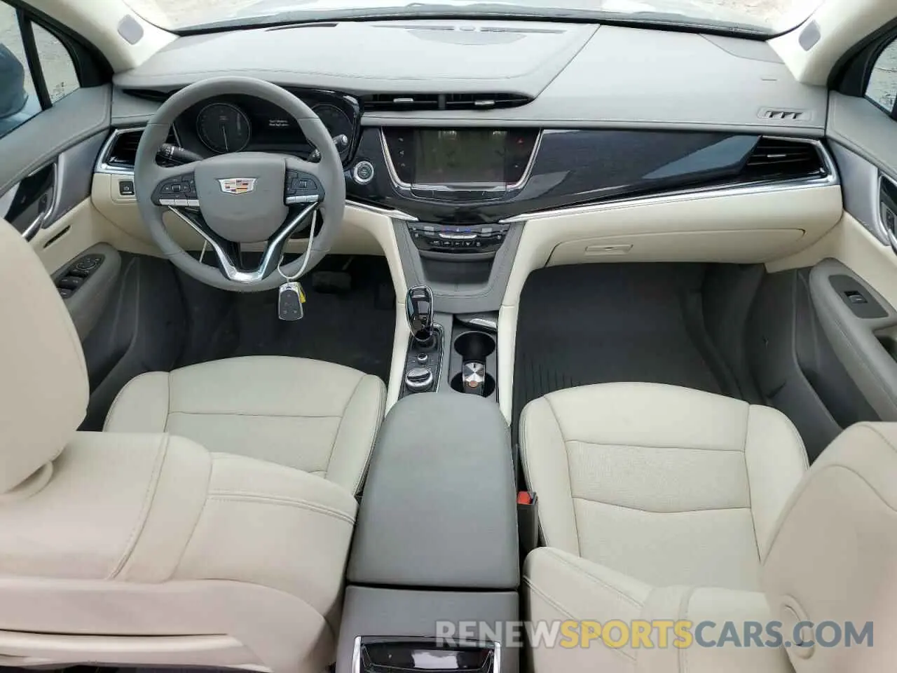 8 Photograph of a damaged car 1GYKPCRS2RZ741375 CADILLAC XT6 2024