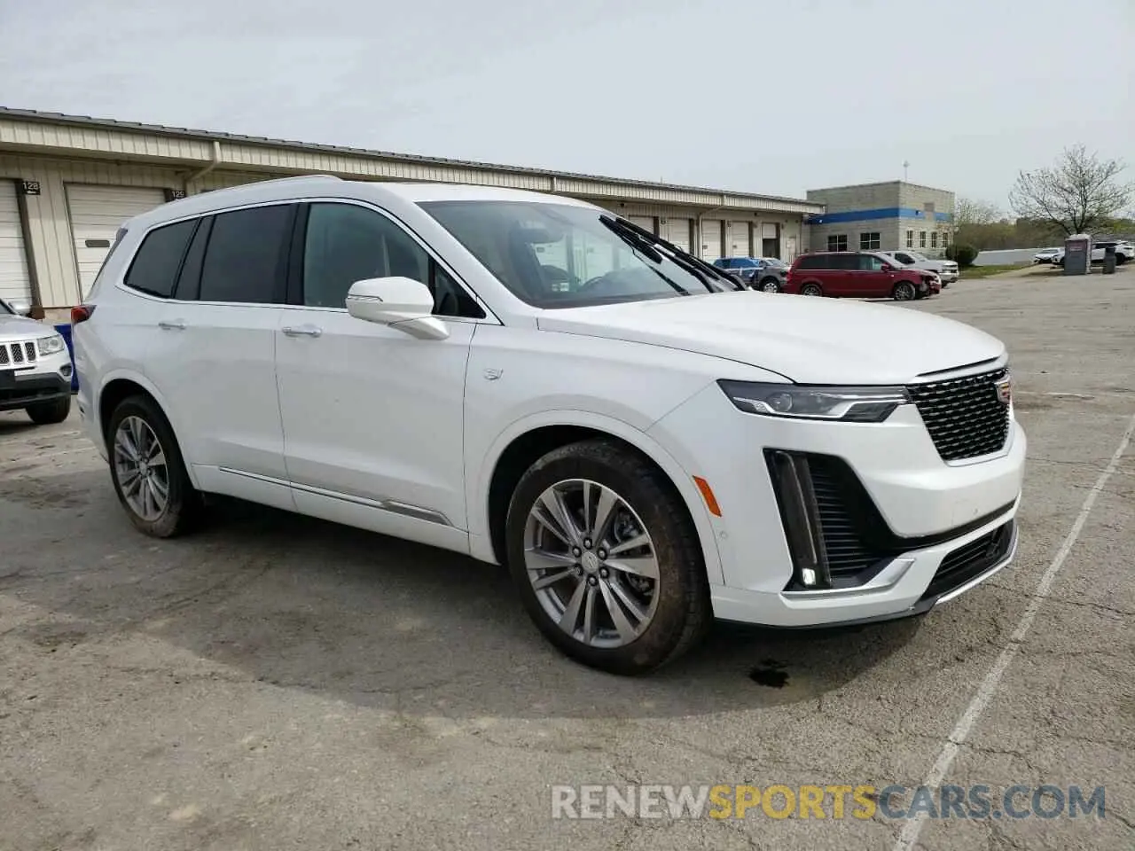4 Photograph of a damaged car 1GYKPCRS4RZ702383 CADILLAC XT6 2024