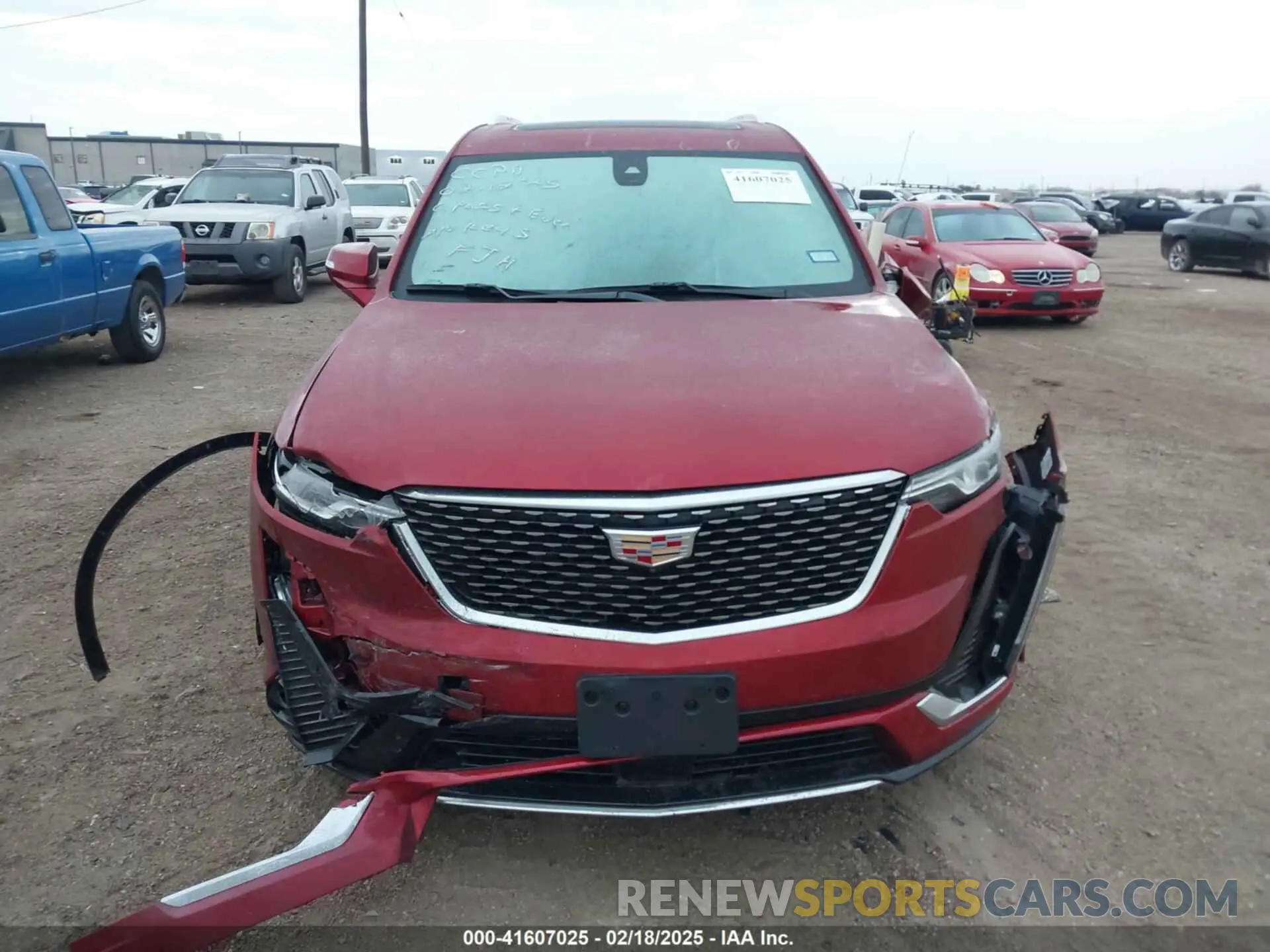11 Photograph of a damaged car 1GYKPCRS4RZ753639 CADILLAC XT6 2024