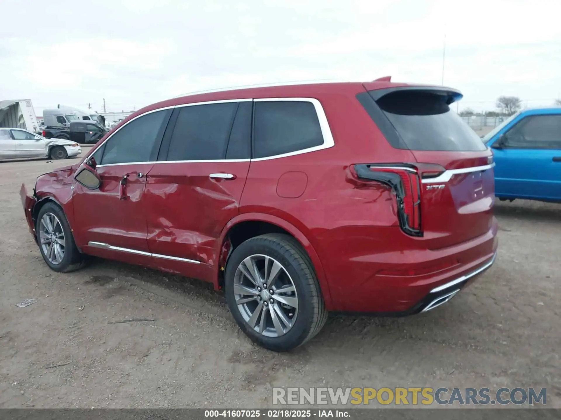 3 Photograph of a damaged car 1GYKPCRS4RZ753639 CADILLAC XT6 2024