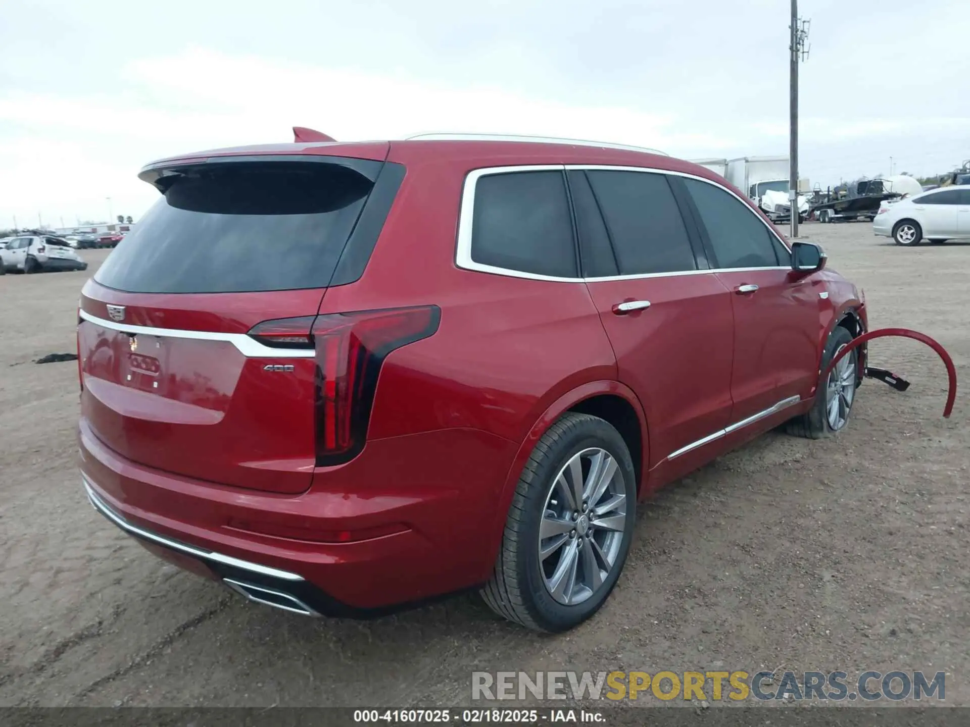 4 Photograph of a damaged car 1GYKPCRS4RZ753639 CADILLAC XT6 2024