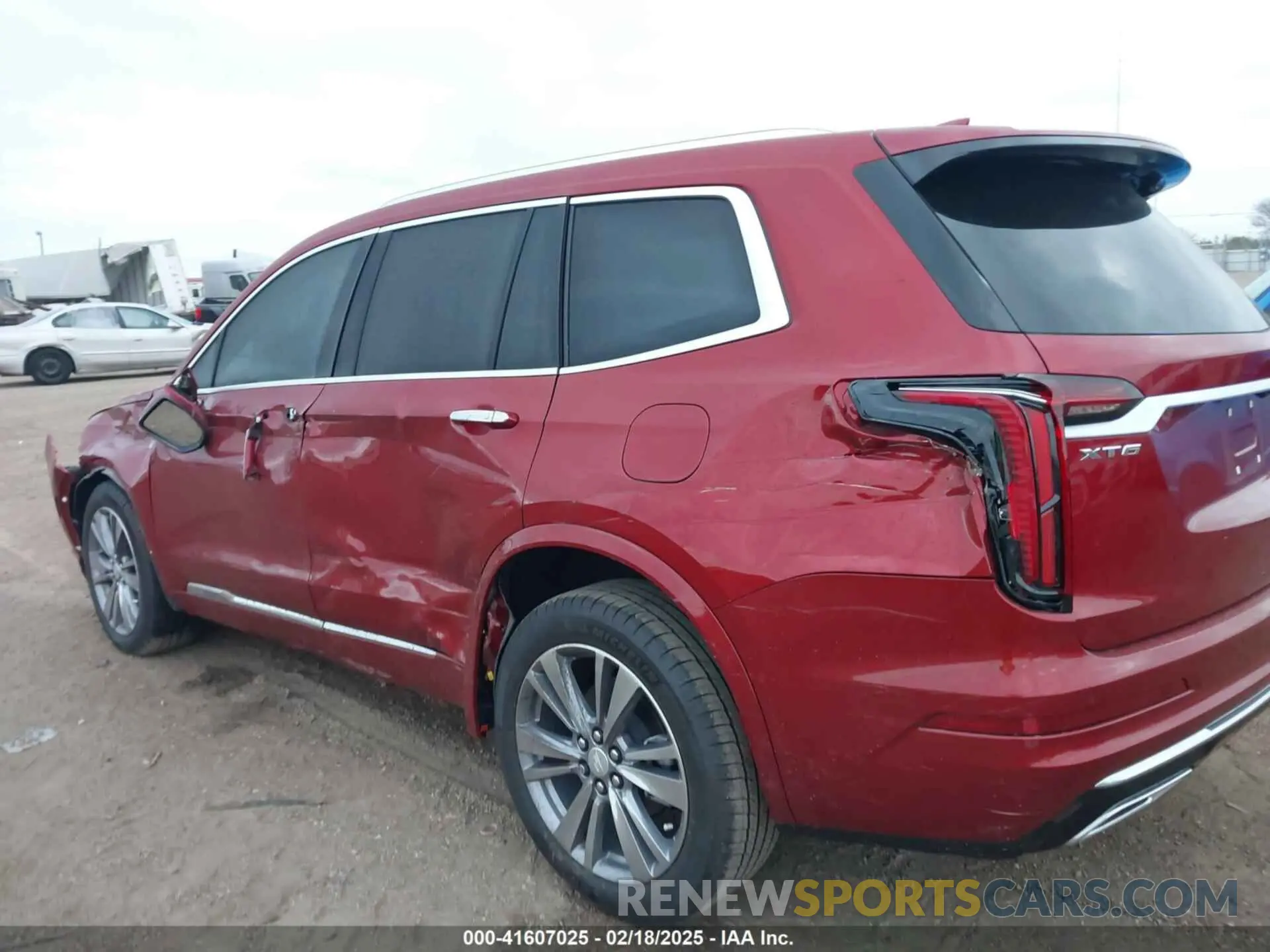 6 Photograph of a damaged car 1GYKPCRS4RZ753639 CADILLAC XT6 2024