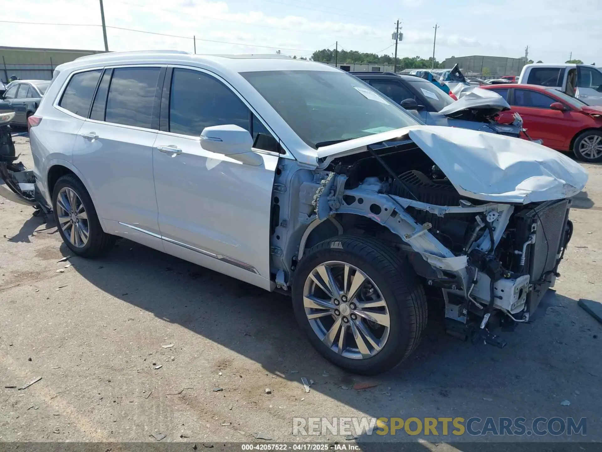 1 Photograph of a damaged car 1GYKPCRS9RZ726694 CADILLAC XT6 2024