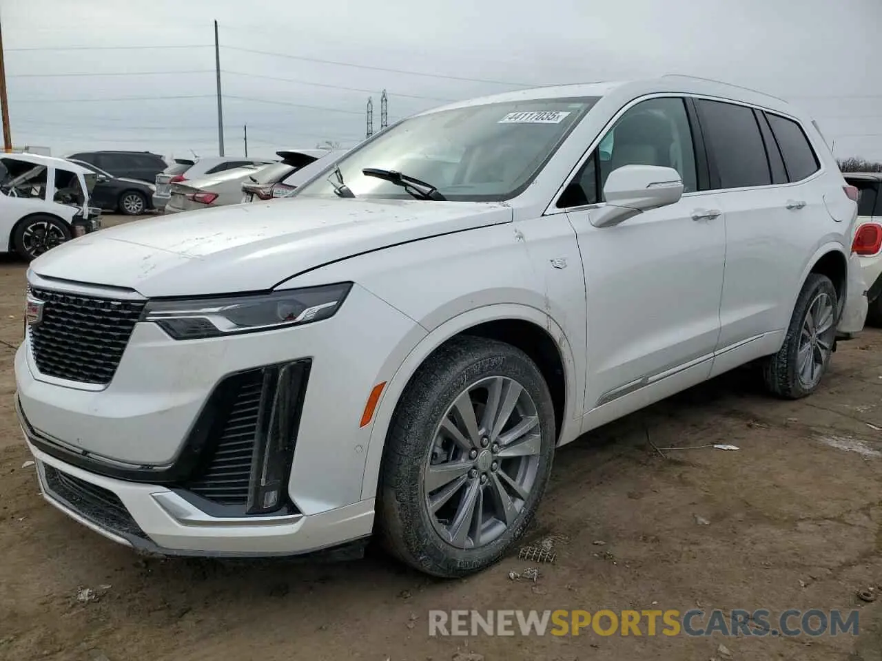 1 Photograph of a damaged car 1GYKPDRS0RZ759007 CADILLAC XT6 2024