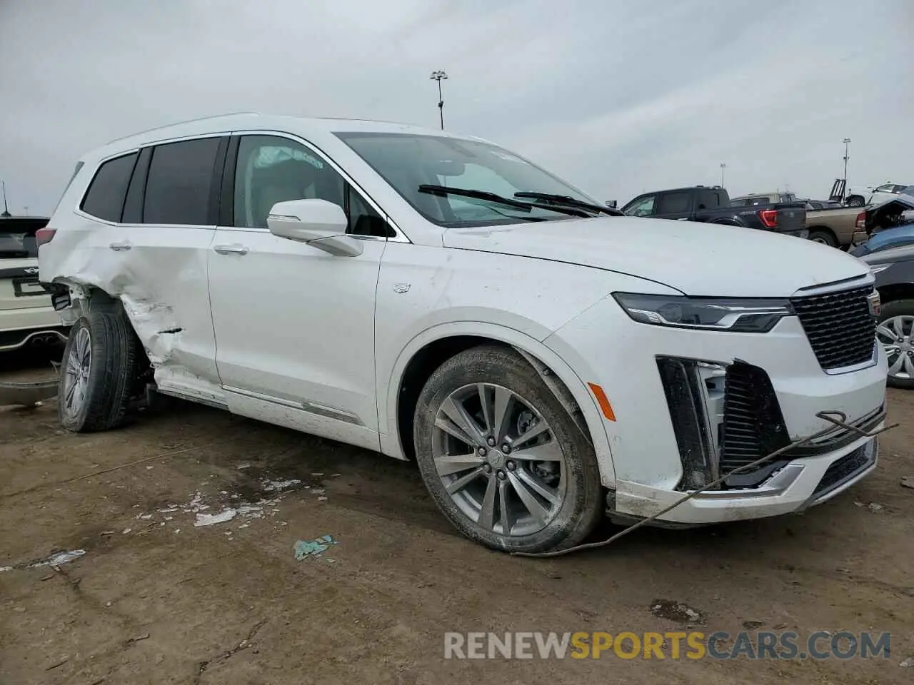 4 Photograph of a damaged car 1GYKPDRS0RZ759007 CADILLAC XT6 2024