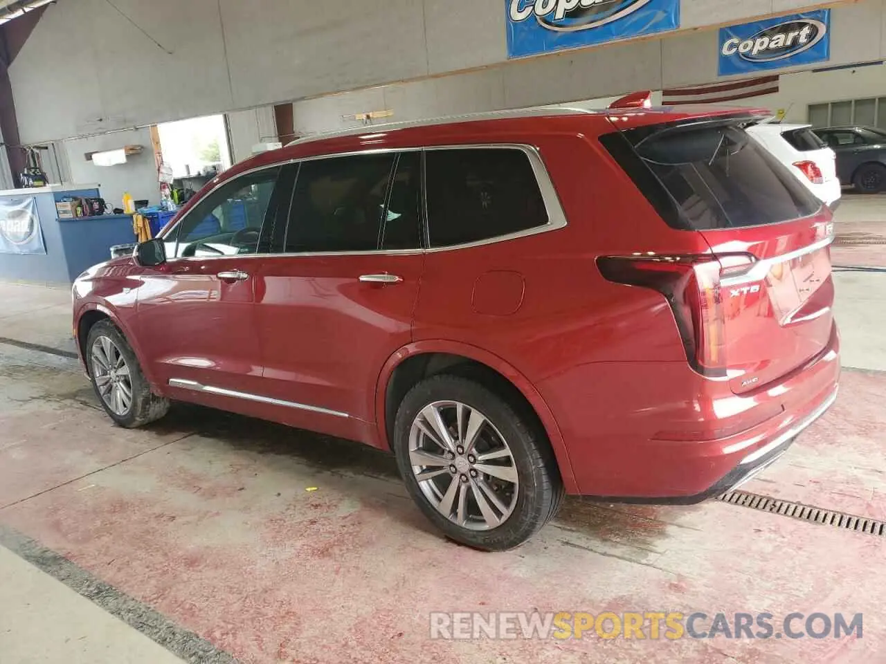 2 Photograph of a damaged car 1GYKPDRS1RZ714240 CADILLAC XT6 2024