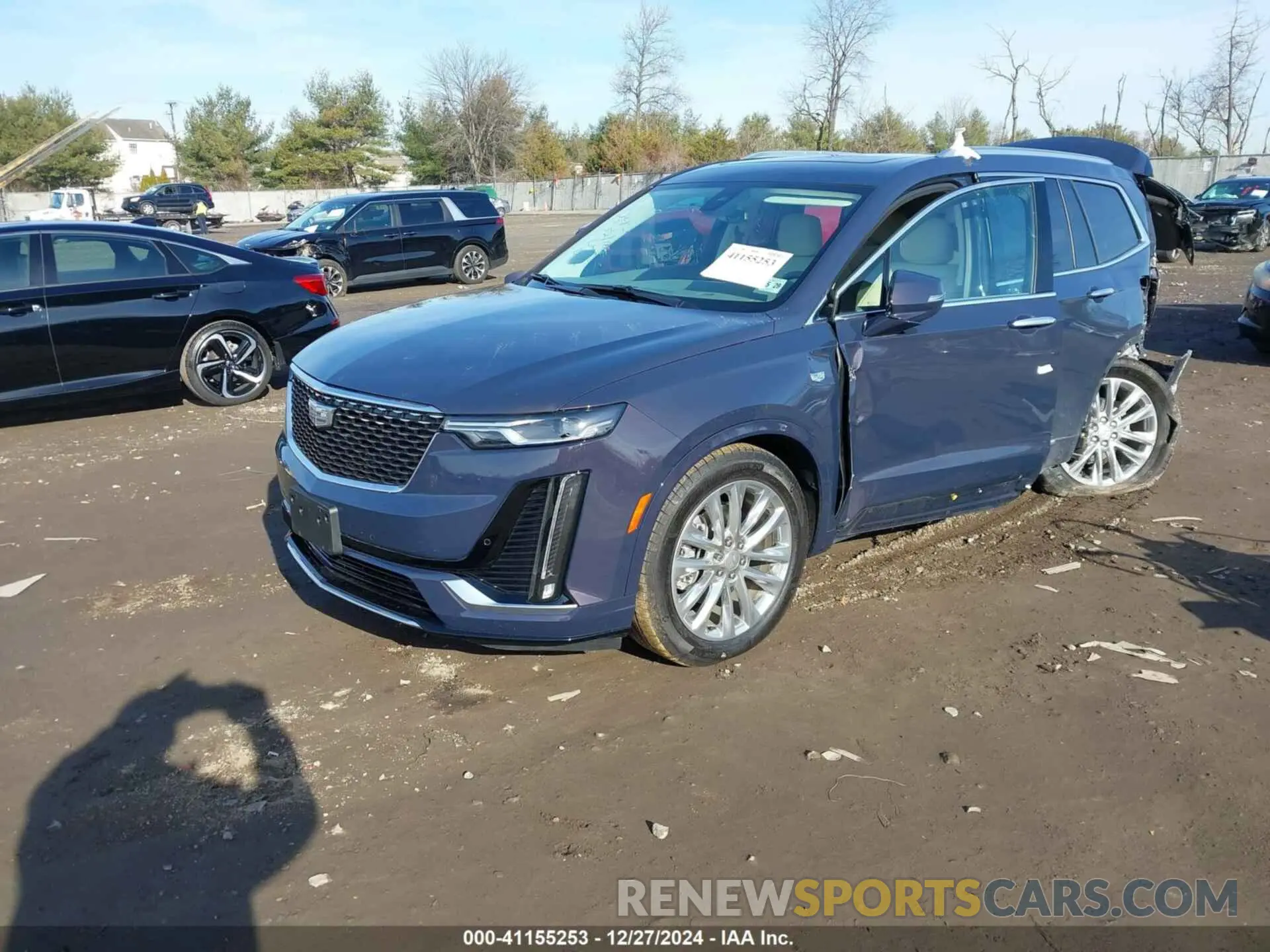 2 Photograph of a damaged car 1GYKPDRS2RZ737851 CADILLAC XT6 2024