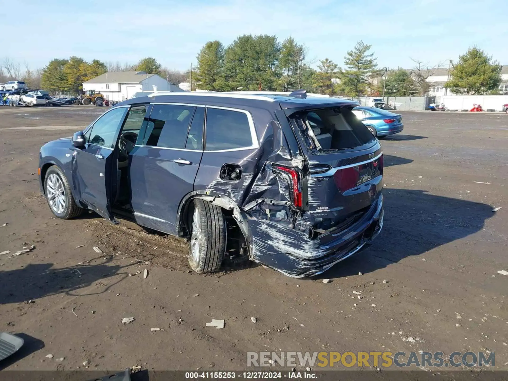 3 Photograph of a damaged car 1GYKPDRS2RZ737851 CADILLAC XT6 2024