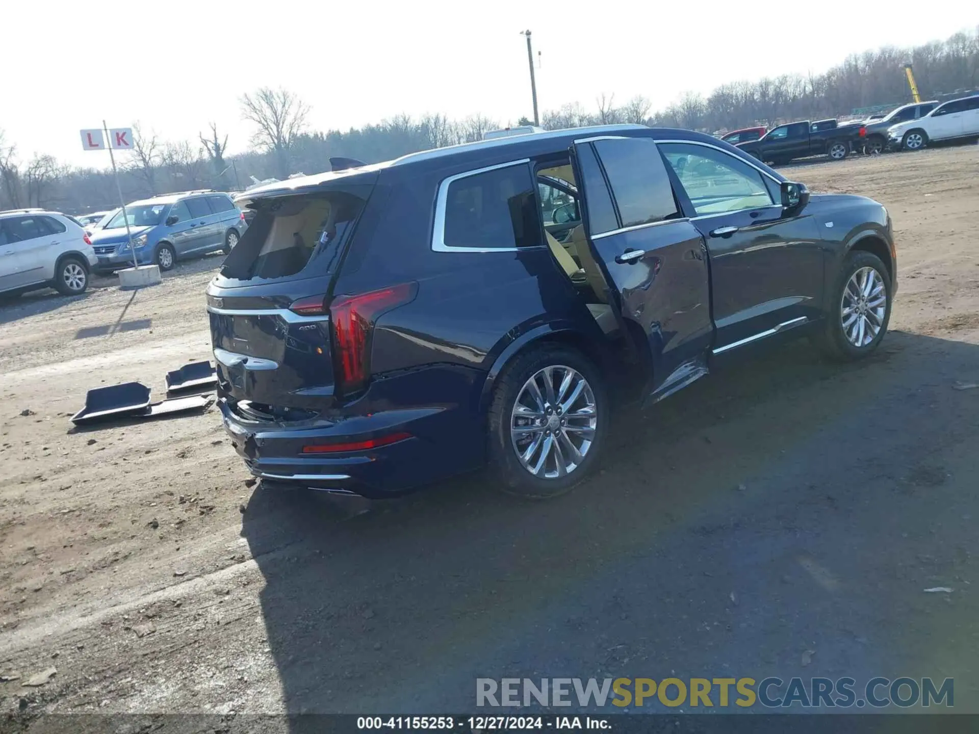 4 Photograph of a damaged car 1GYKPDRS2RZ737851 CADILLAC XT6 2024