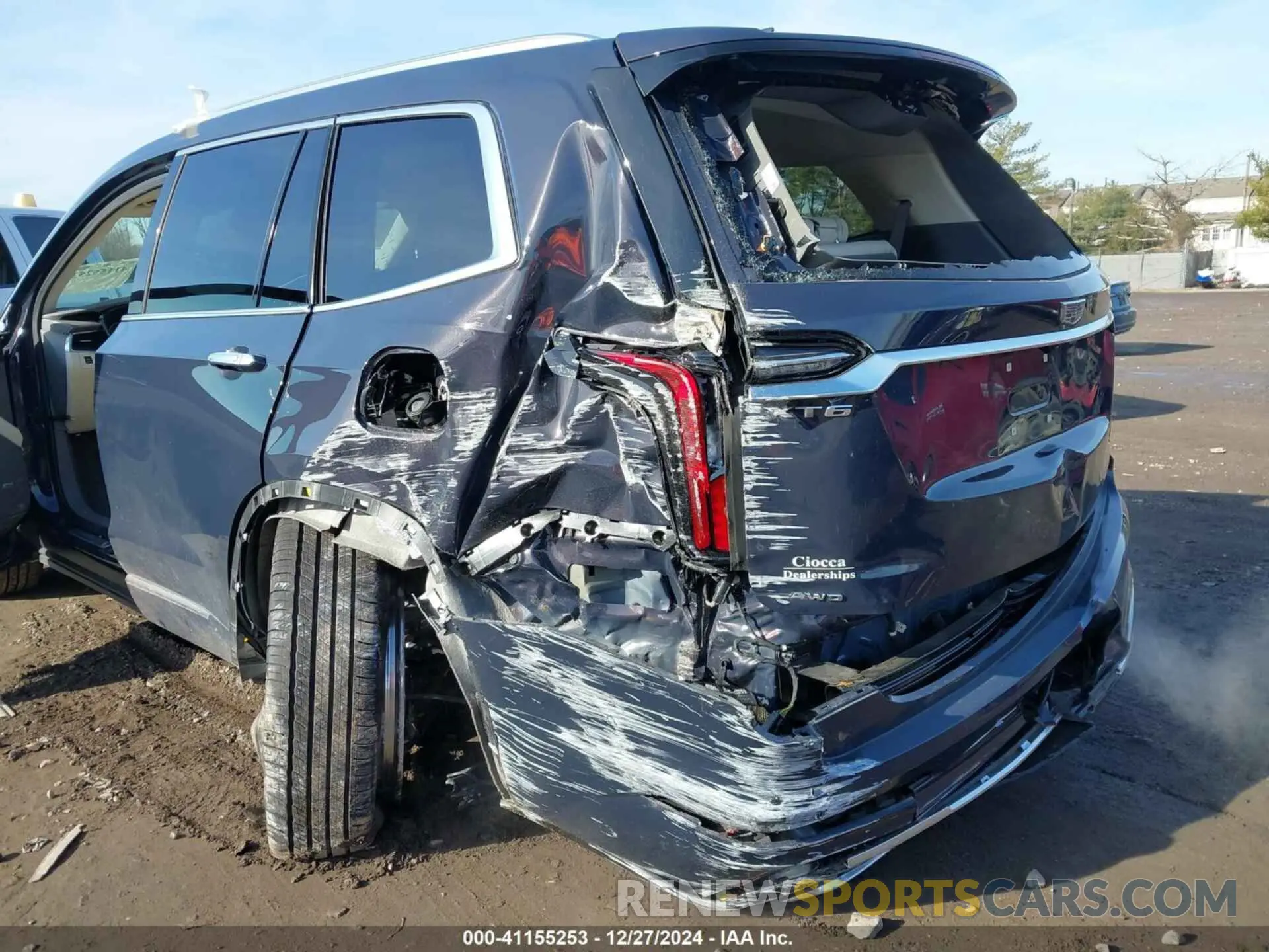6 Photograph of a damaged car 1GYKPDRS2RZ737851 CADILLAC XT6 2024