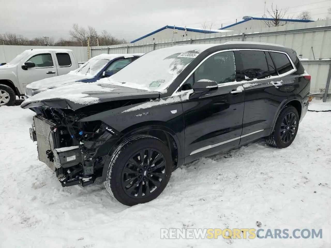 1 Photograph of a damaged car 1GYKPDRS5RZ712250 CADILLAC XT6 2024