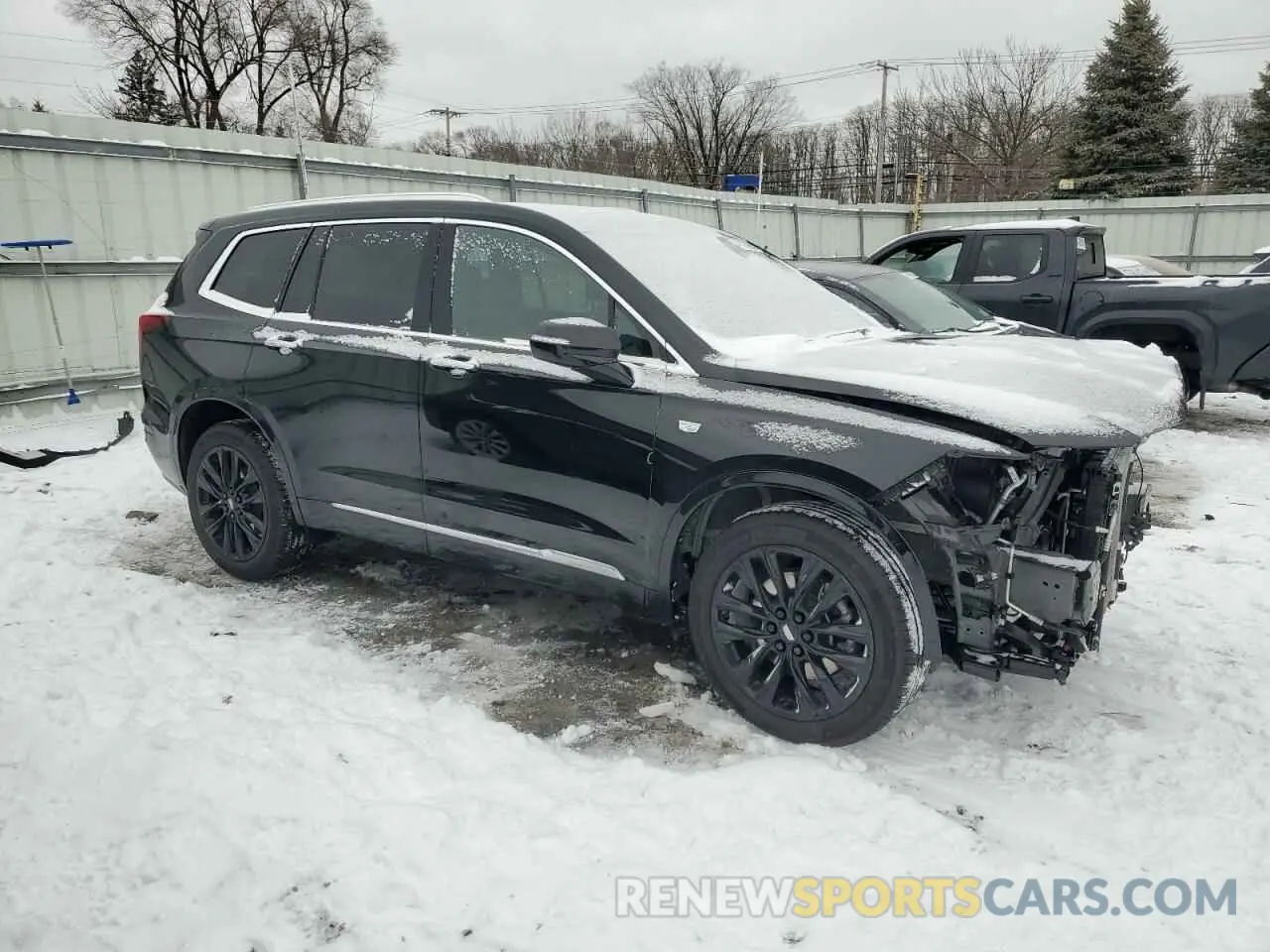 4 Photograph of a damaged car 1GYKPDRS5RZ712250 CADILLAC XT6 2024