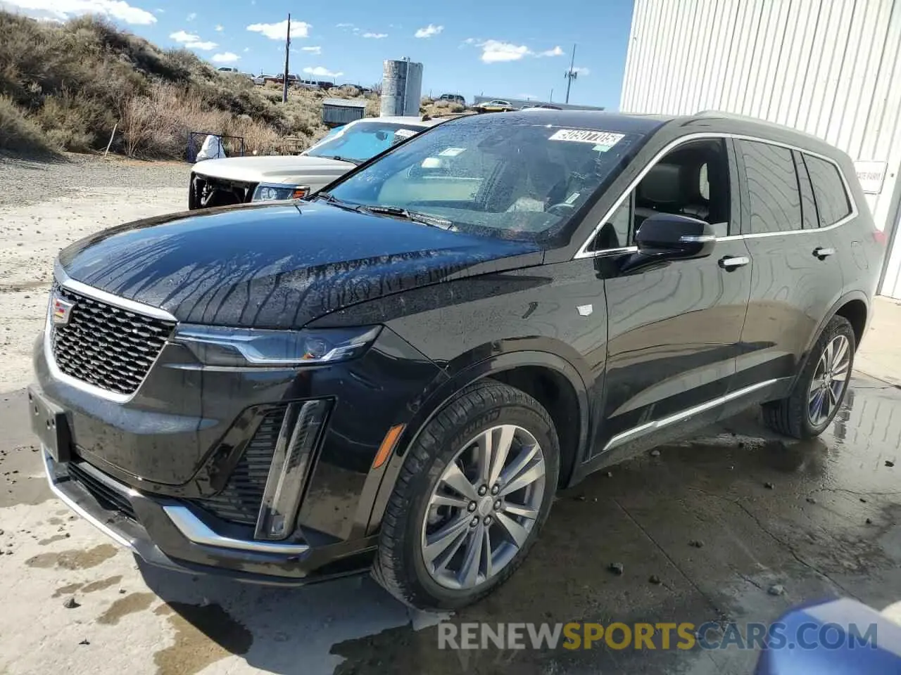 1 Photograph of a damaged car 1GYKPDRS5RZ728514 CADILLAC XT6 2024