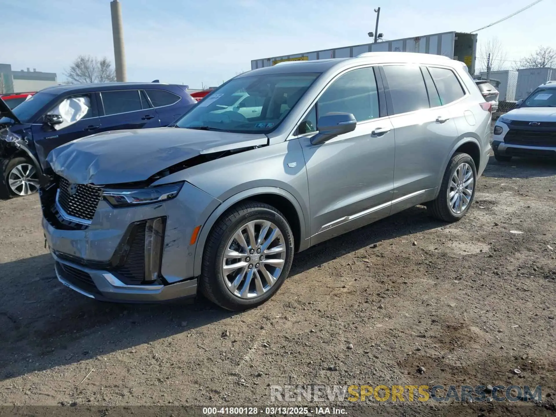 2 Photograph of a damaged car 1GYKPDRS8RZ739104 CADILLAC XT6 2024