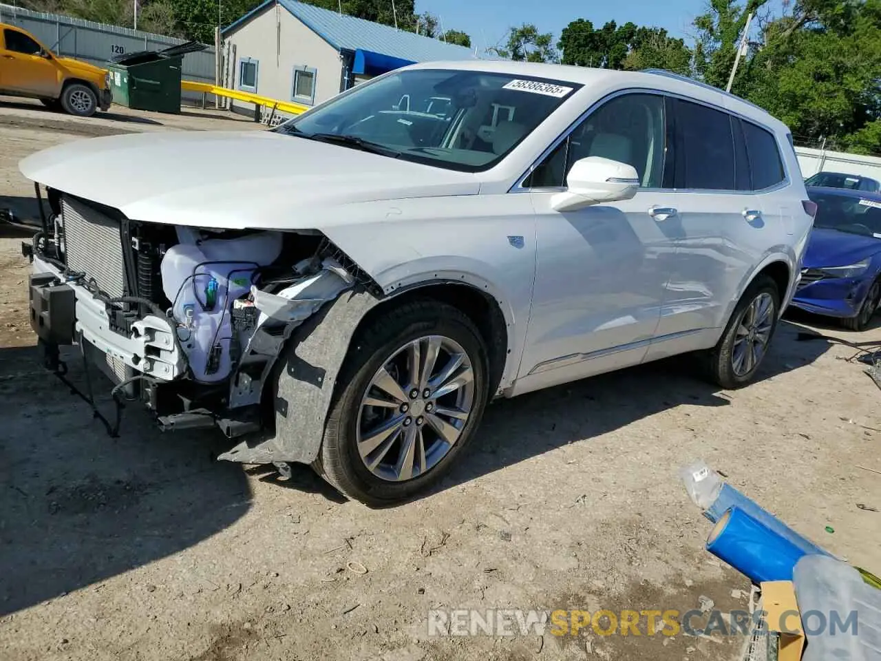 1 Photograph of a damaged car 1GYKPDRSXRZ715368 CADILLAC XT6 2024