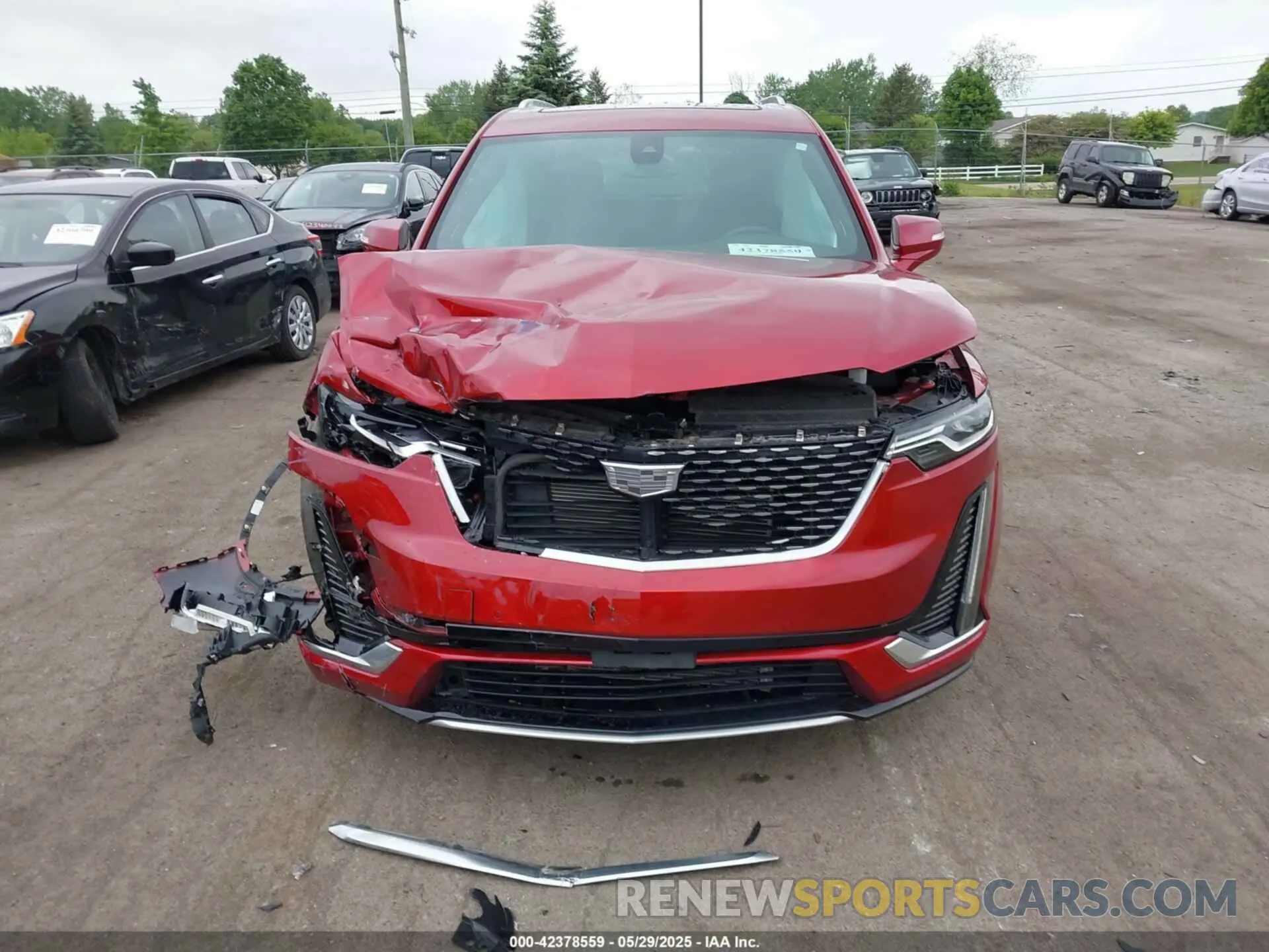 12 Photograph of a damaged car 1GYKPDRSXRZ724989 CADILLAC XT6 2024