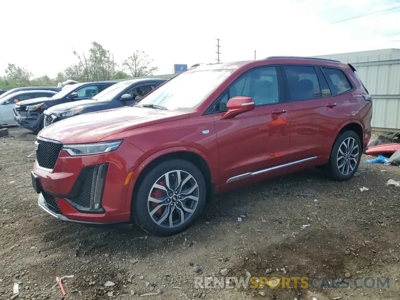 1 Photograph of a damaged car 1GYKPGRS5RZ715506 CADILLAC XT6 2024