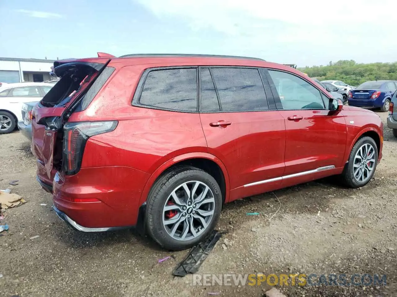 3 Photograph of a damaged car 1GYKPGRS5RZ715506 CADILLAC XT6 2024