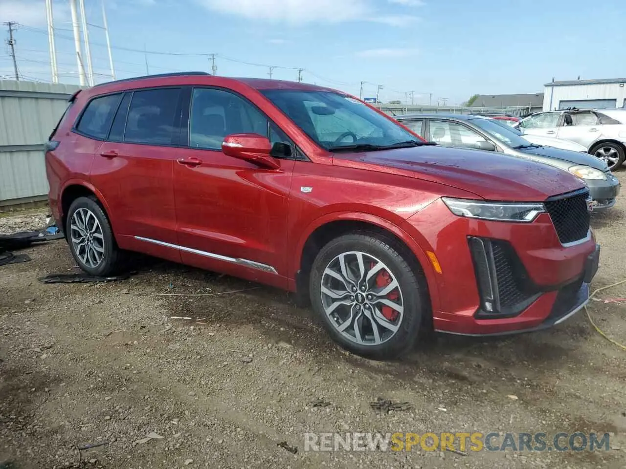 4 Photograph of a damaged car 1GYKPGRS5RZ715506 CADILLAC XT6 2024