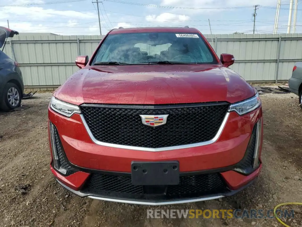 5 Photograph of a damaged car 1GYKPGRS5RZ715506 CADILLAC XT6 2024