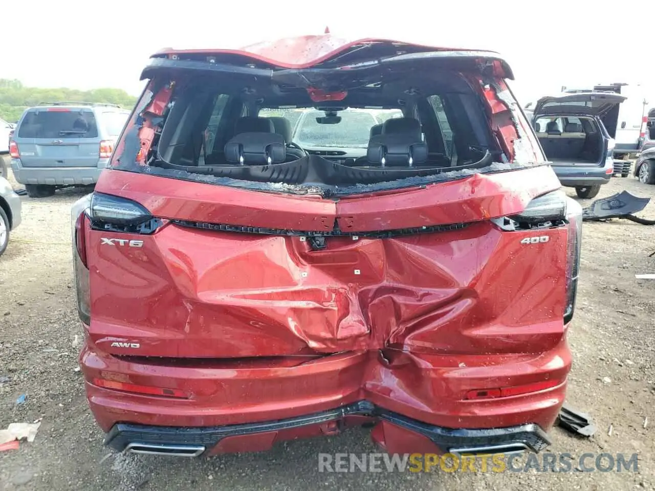 6 Photograph of a damaged car 1GYKPGRS5RZ715506 CADILLAC XT6 2024