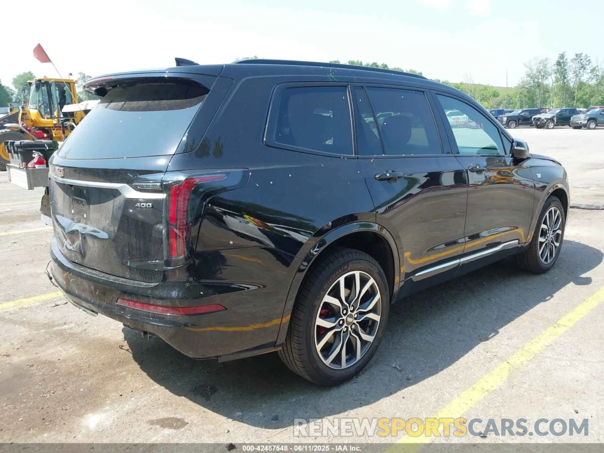 4 Photograph of a damaged car 1GYKPGRS5RZ747923 CADILLAC XT6 2024
