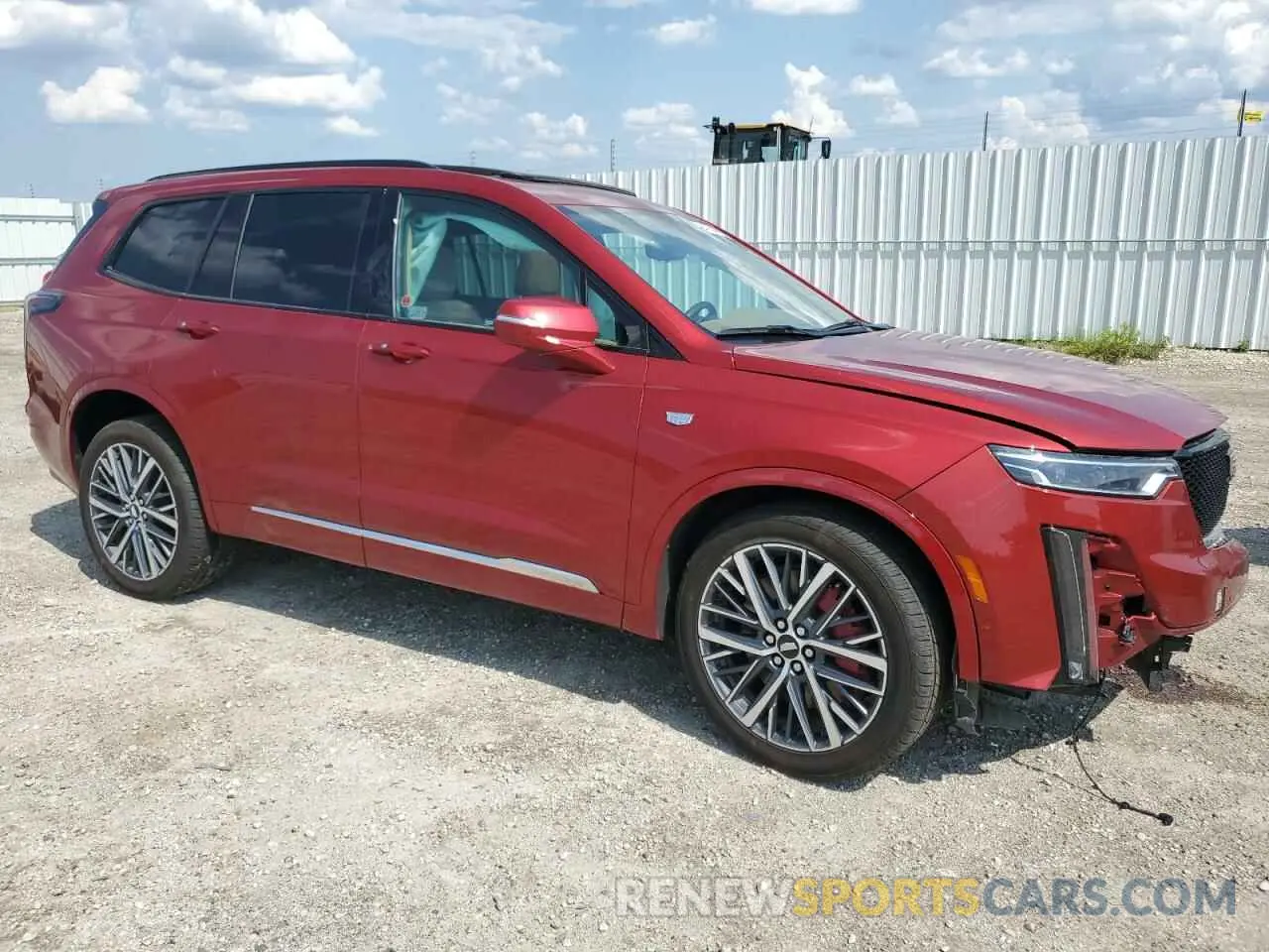 4 Photograph of a damaged car 1GYKPHRS0RZ724524 CADILLAC XT6 2024