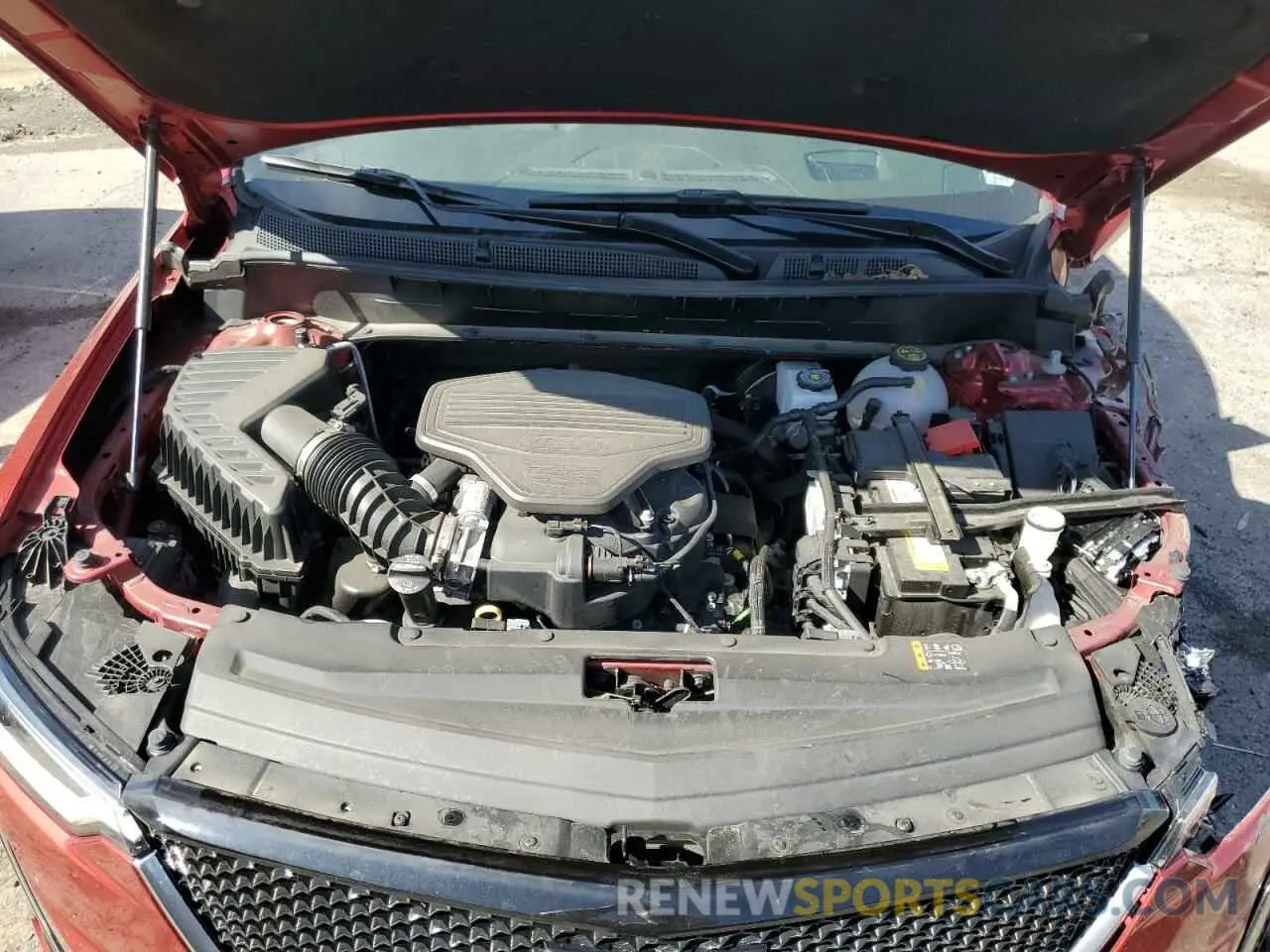 12 Photograph of a damaged car 1GYKPHRS4RZ715079 CADILLAC XT6 2024