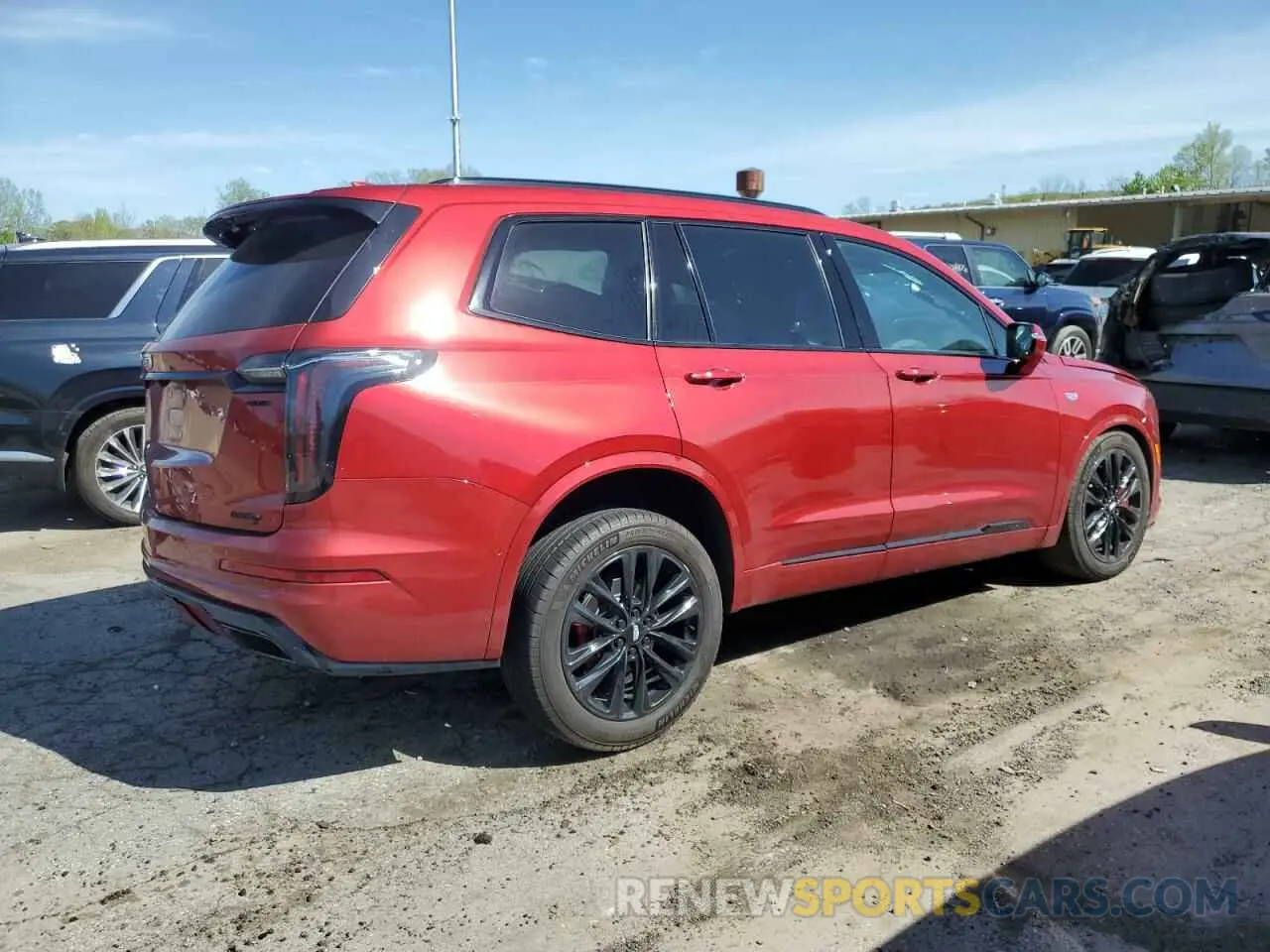 3 Photograph of a damaged car 1GYKPHRS4RZ715079 CADILLAC XT6 2024