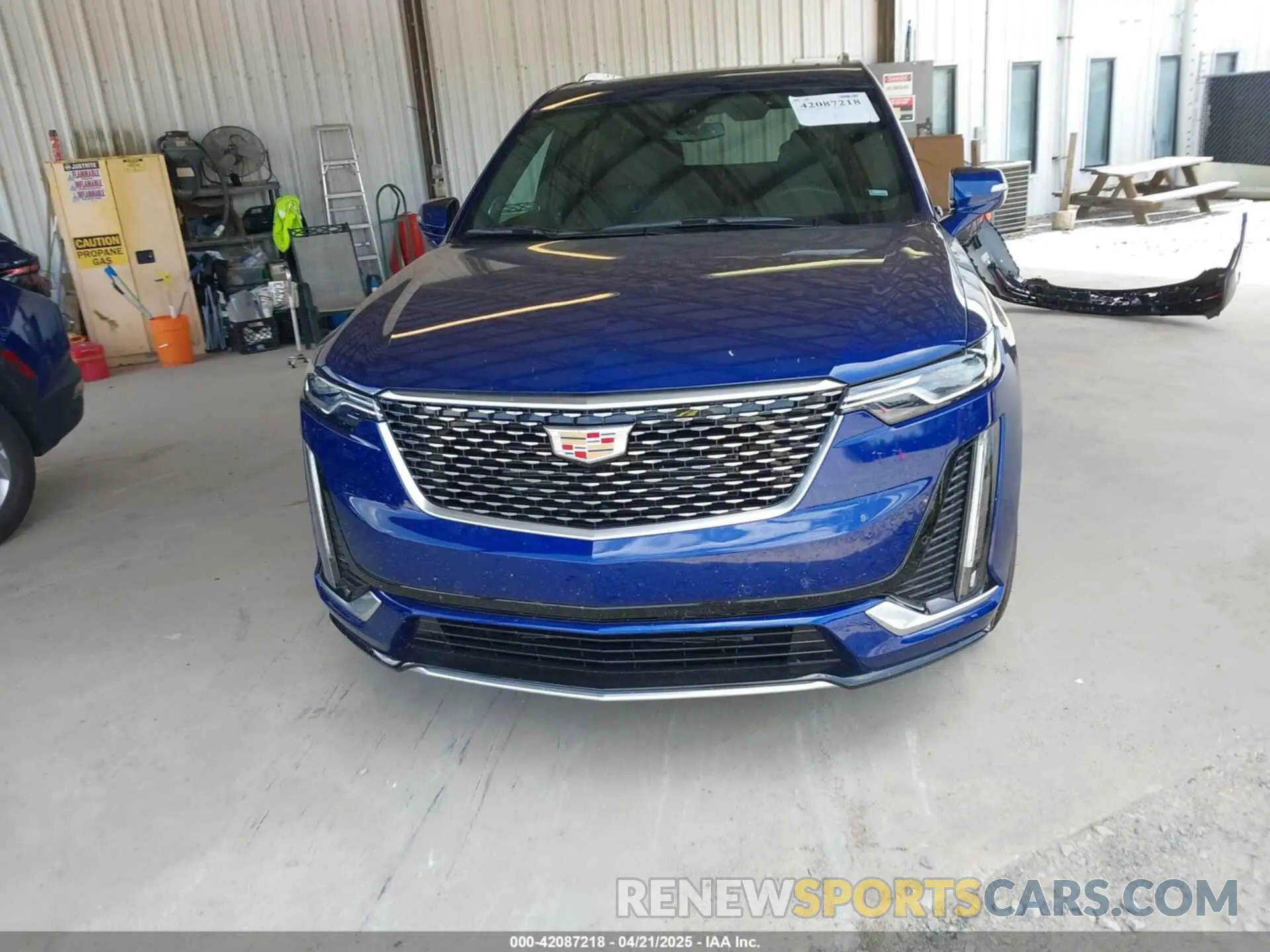 13 Photograph of a damaged car 1GYKPCRS5SZ119357 CADILLAC XT6 2025