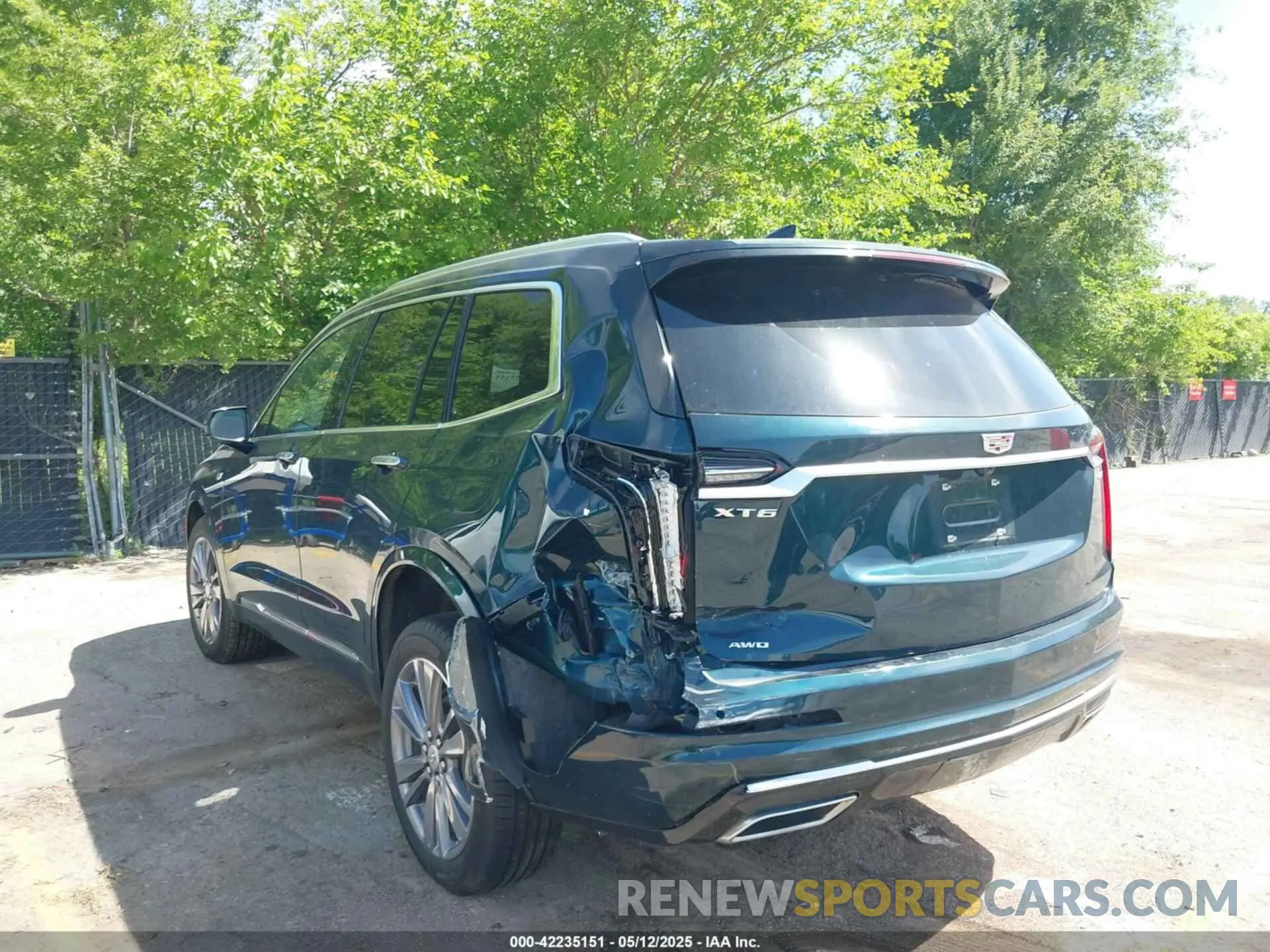 6 Photograph of a damaged car 1GYKPDRS1SZ120334 CADILLAC XT6 2025