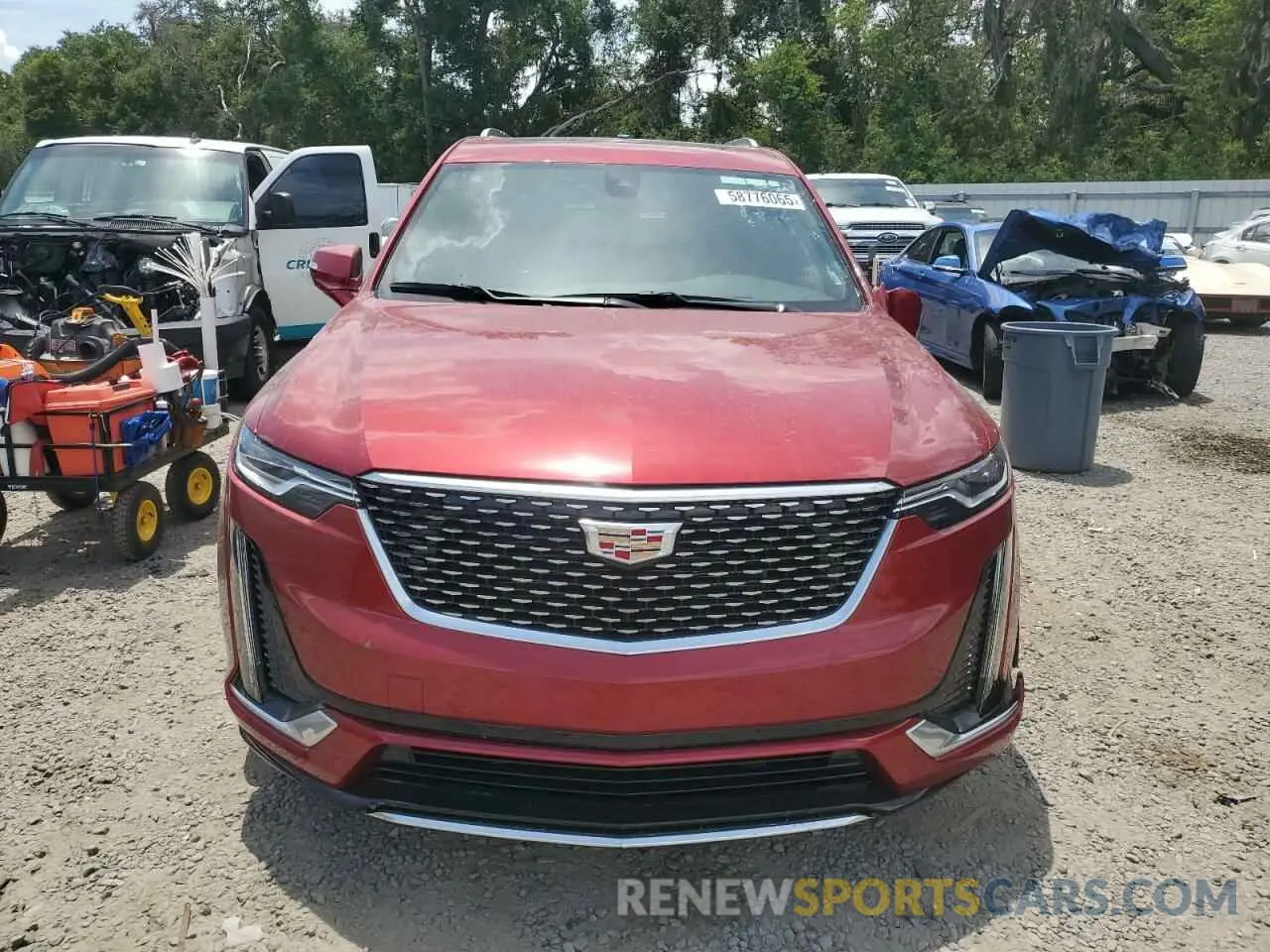 5 Photograph of a damaged car 1GYKPDRS1SZ128403 CADILLAC XT6 2025