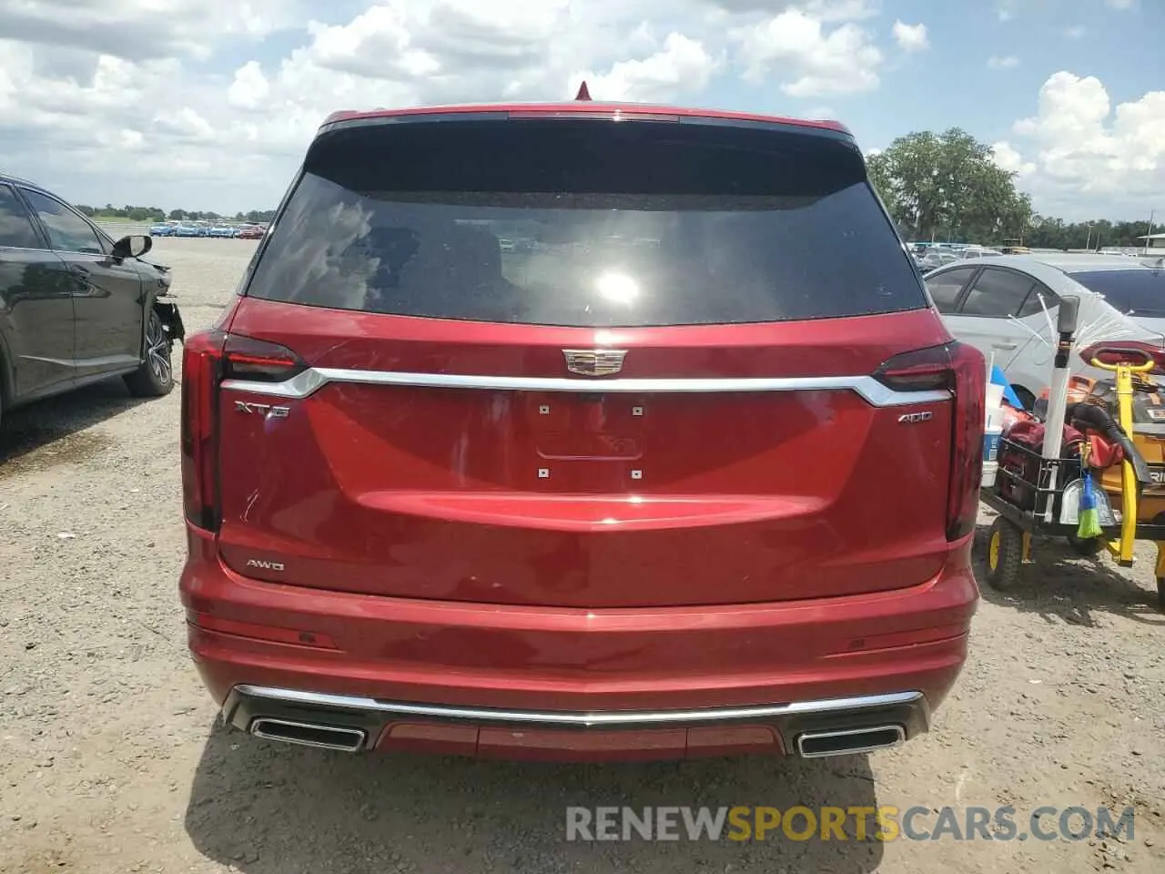 6 Photograph of a damaged car 1GYKPDRS1SZ128403 CADILLAC XT6 2025