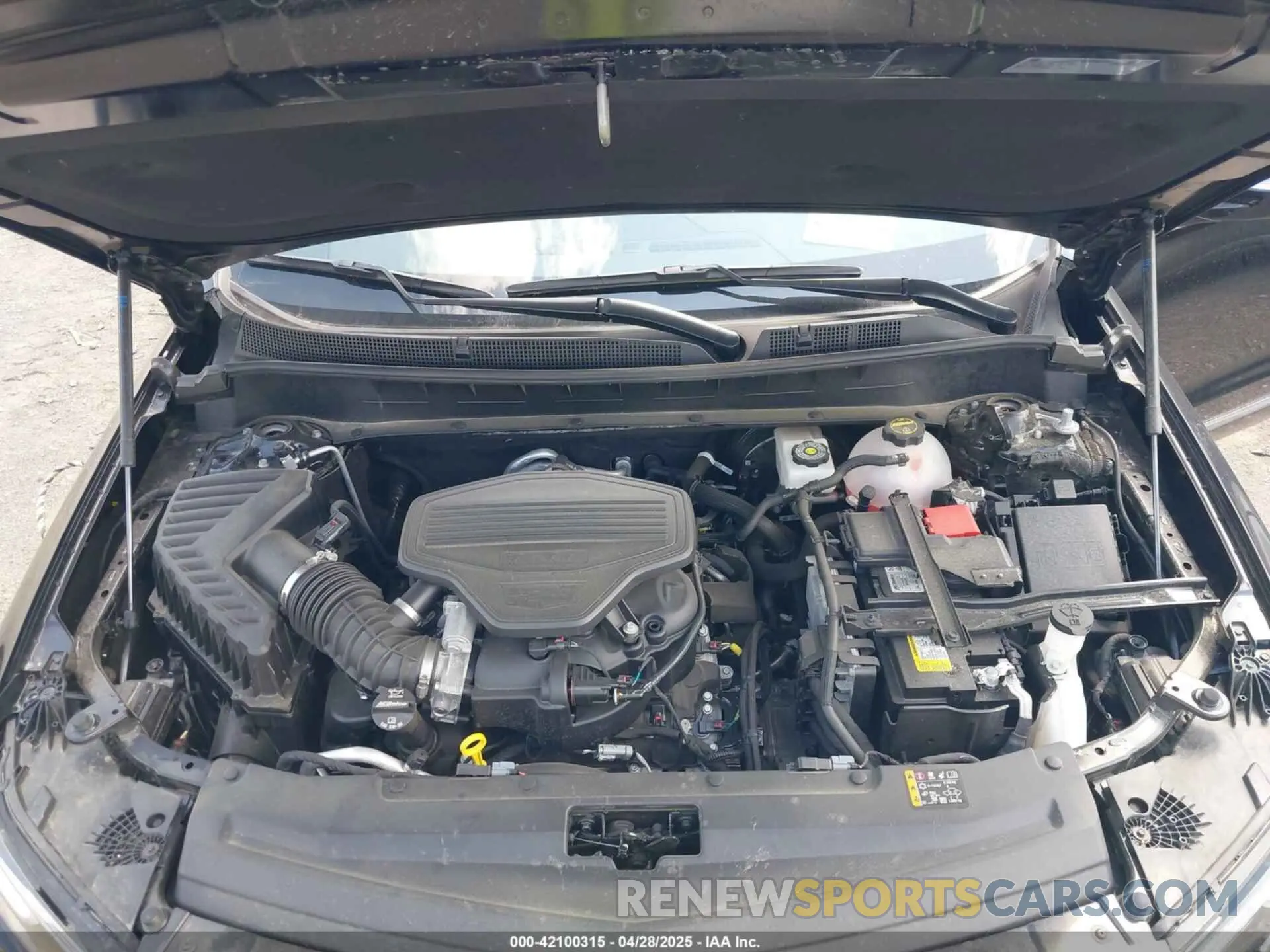 10 Photograph of a damaged car 1GYKPDRS3SZ118214 CADILLAC XT6 2025