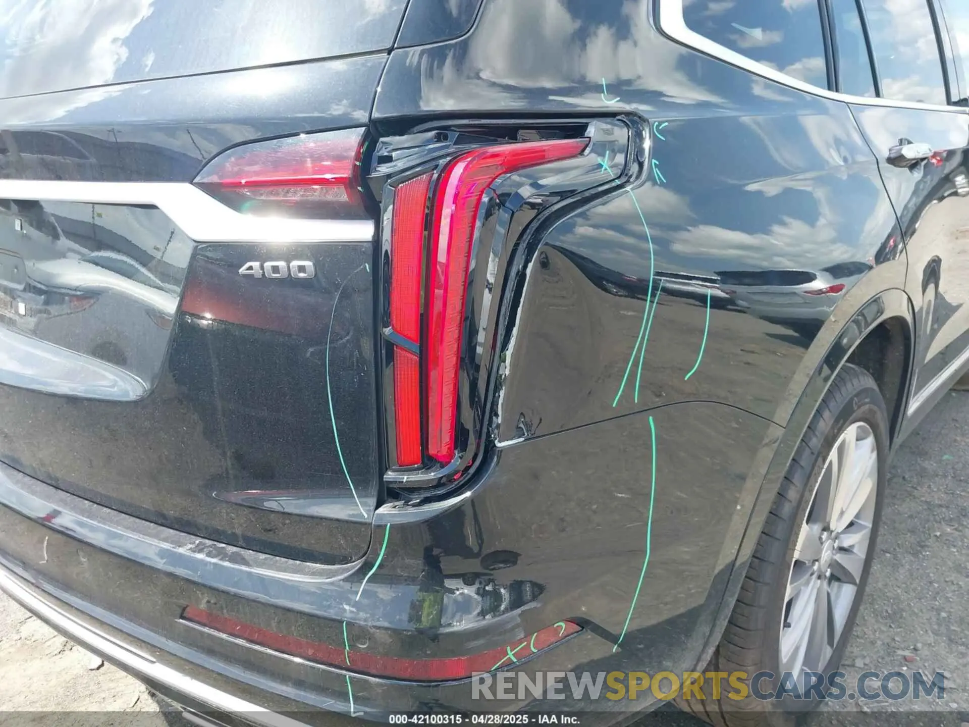 19 Photograph of a damaged car 1GYKPDRS3SZ118214 CADILLAC XT6 2025