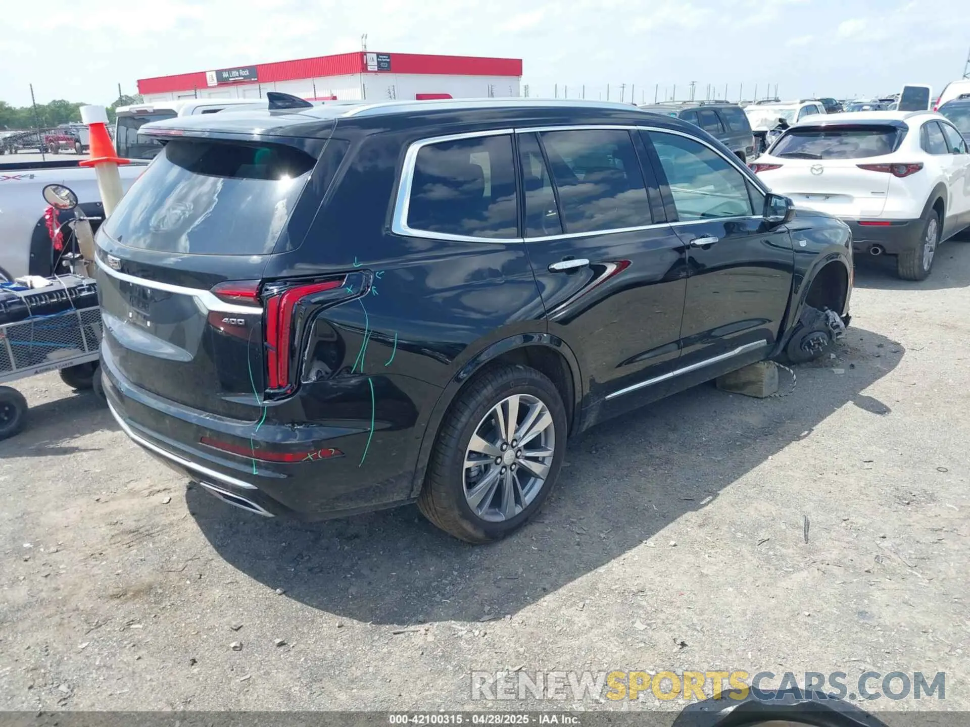 4 Photograph of a damaged car 1GYKPDRS3SZ118214 CADILLAC XT6 2025