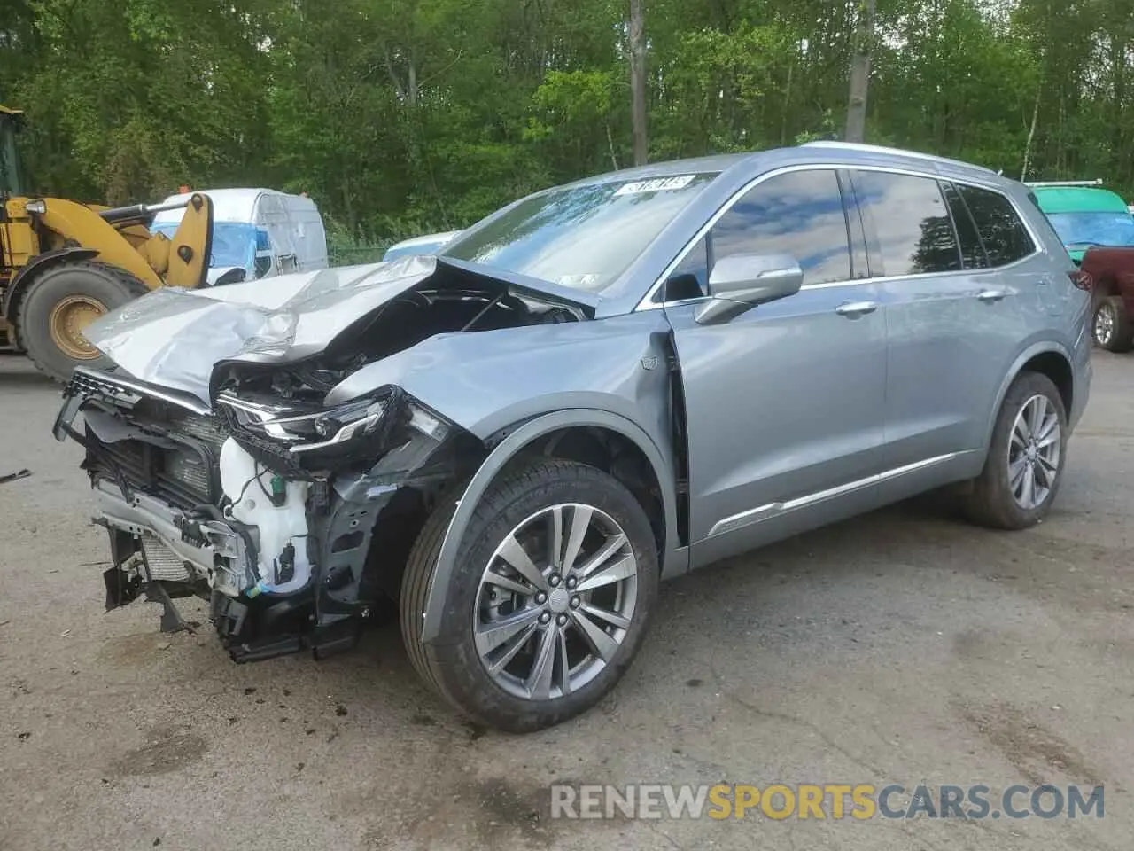 1 Photograph of a damaged car 1GYKPDRS8SZ118323 CADILLAC XT6 2025