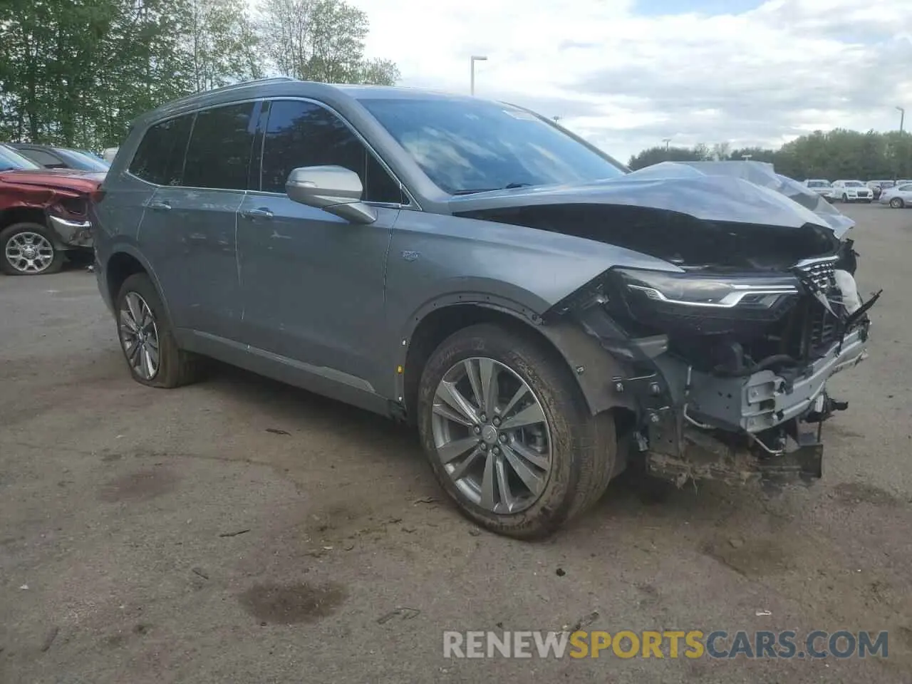 4 Photograph of a damaged car 1GYKPDRS8SZ118323 CADILLAC XT6 2025