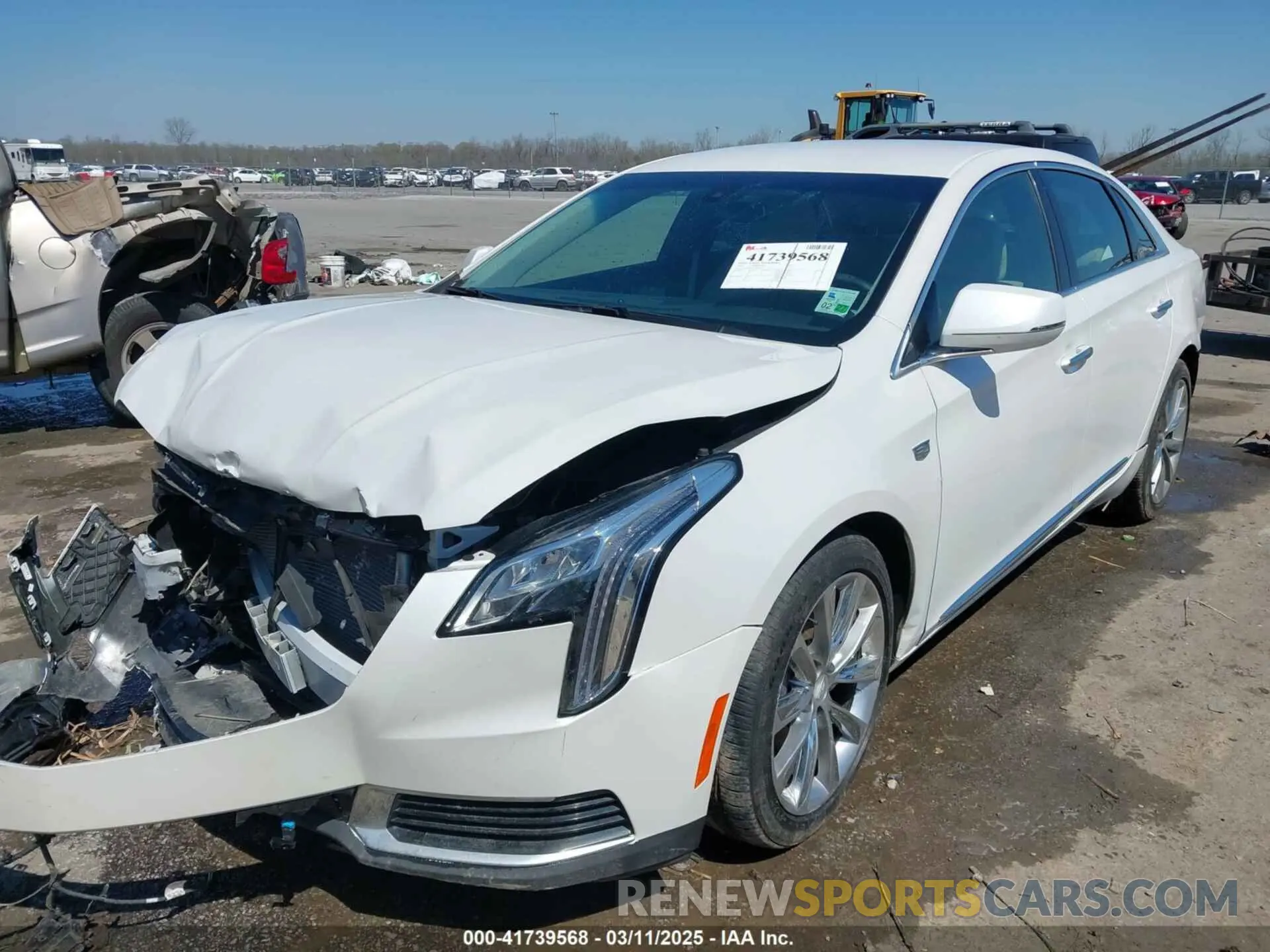 2 Photograph of a damaged car 2G61L5S33K9129247 CADILLAC XTS 2019
