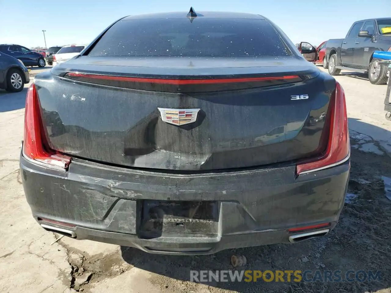 6 Photograph of a damaged car 2G61M5S30K9153776 CADILLAC XTS 2019