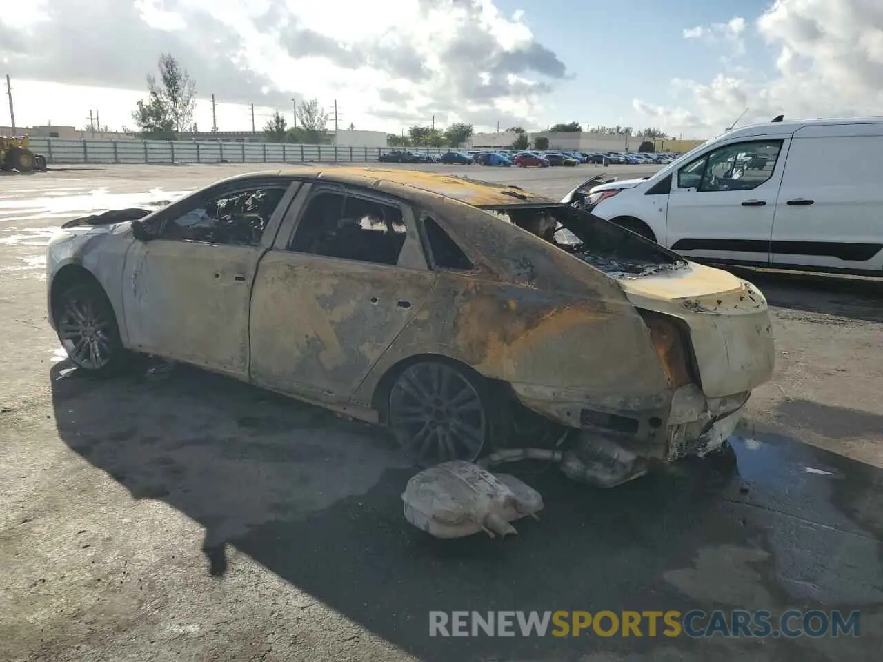 2 Photograph of a damaged car 2G61M5S33K9109318 CADILLAC XTS 2019