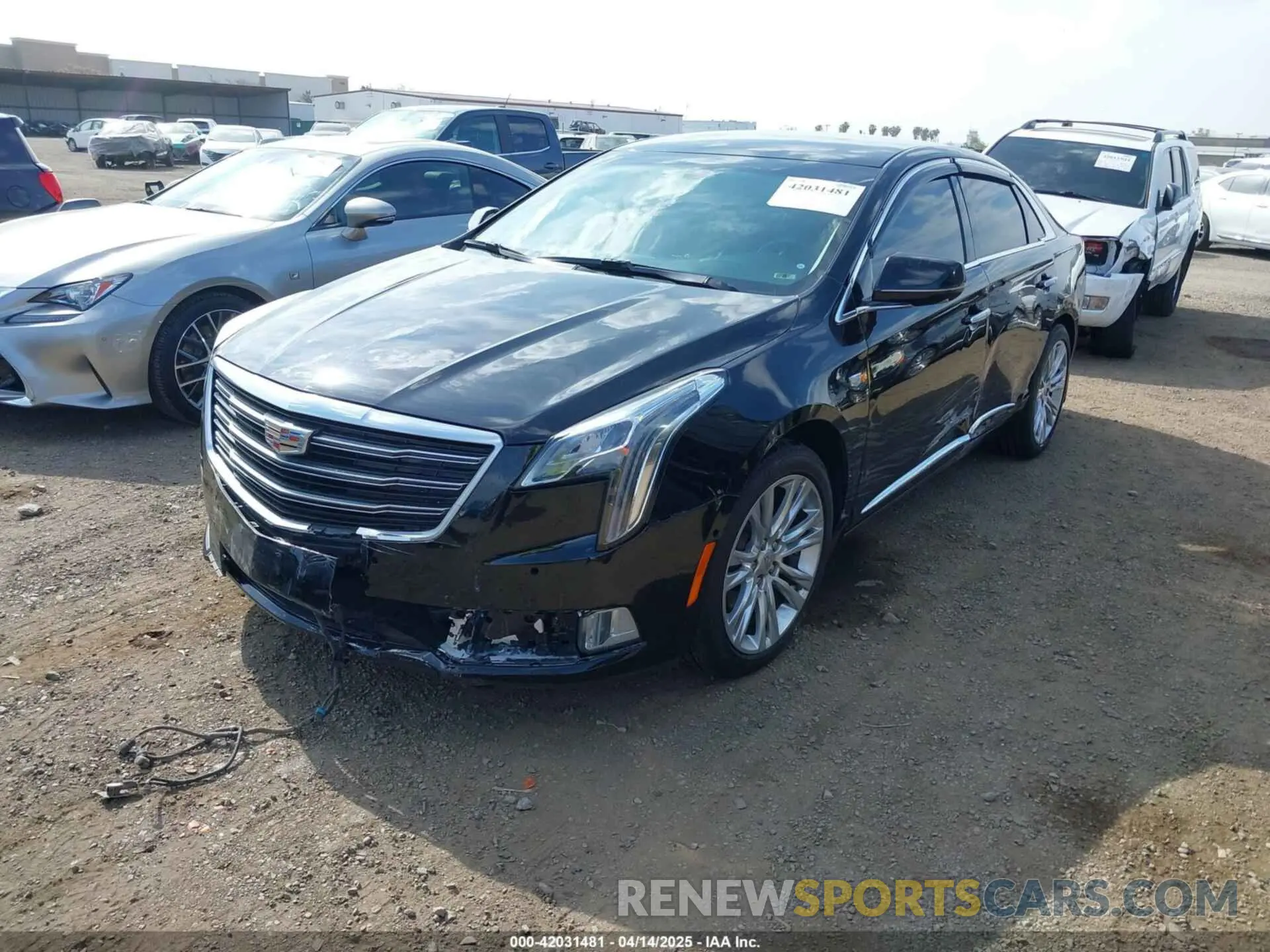 2 Photograph of a damaged car 2G61M5S34K9131358 CADILLAC XTS 2019