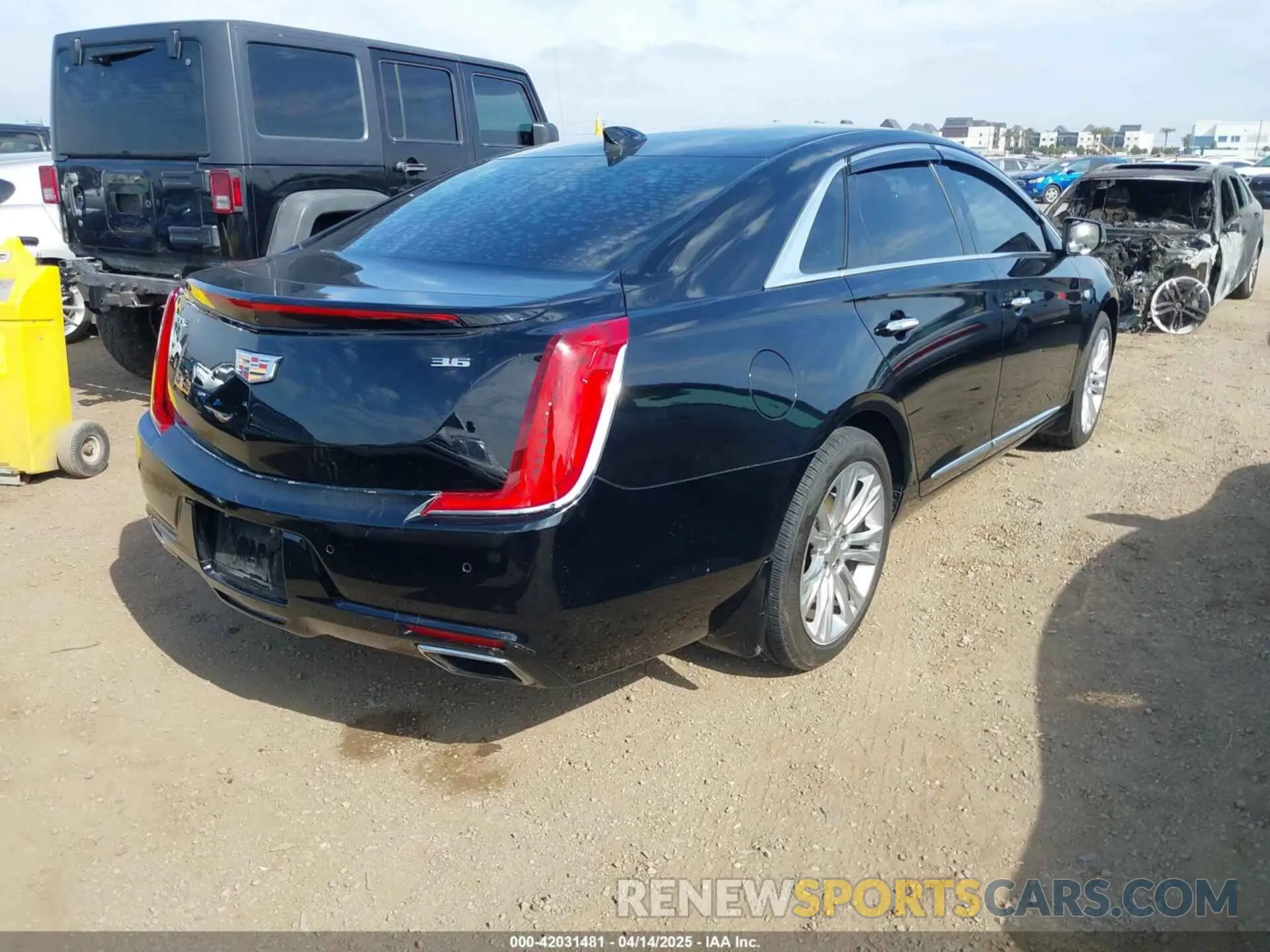 4 Photograph of a damaged car 2G61M5S34K9131358 CADILLAC XTS 2019