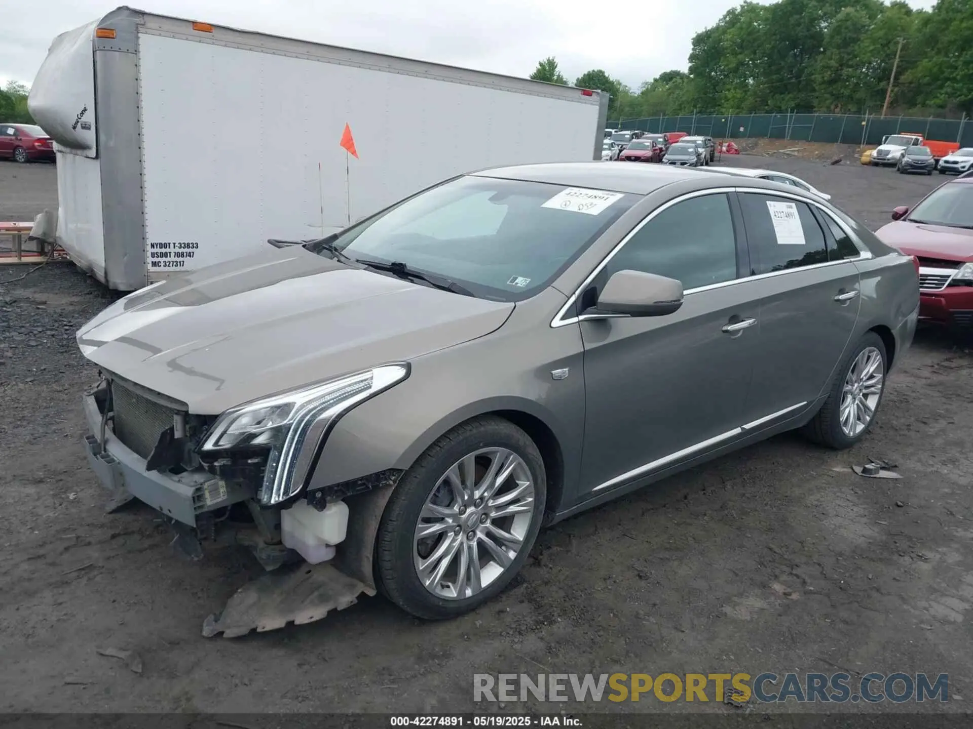 2 Photograph of a damaged car 2G61M5S34K9136818 CADILLAC XTS 2019