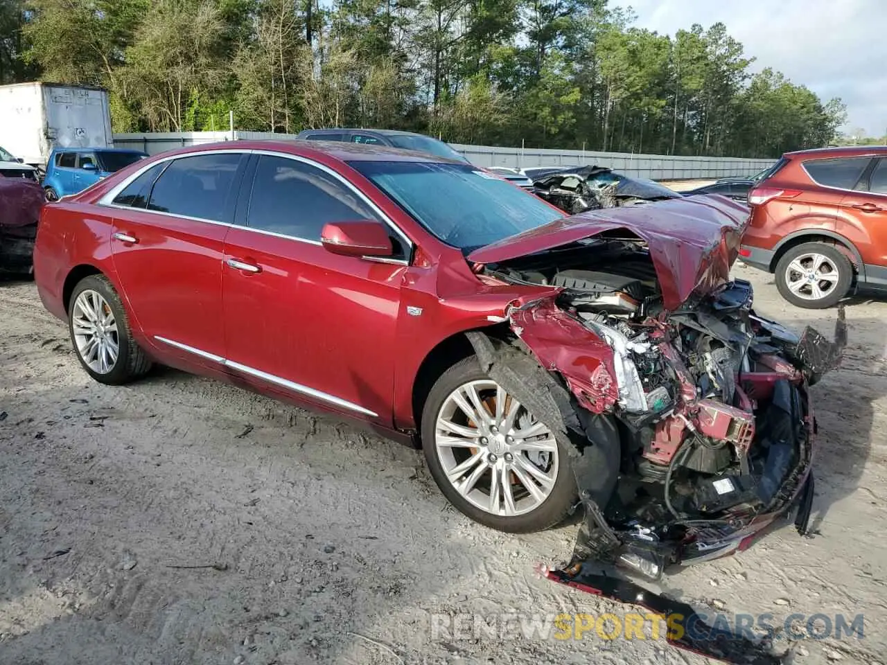 4 Photograph of a damaged car 2G61M5S35K9122913 CADILLAC XTS 2019