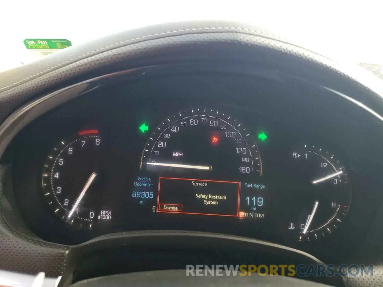 9 Photograph of a damaged car 2G61M5S35K9122913 CADILLAC XTS 2019