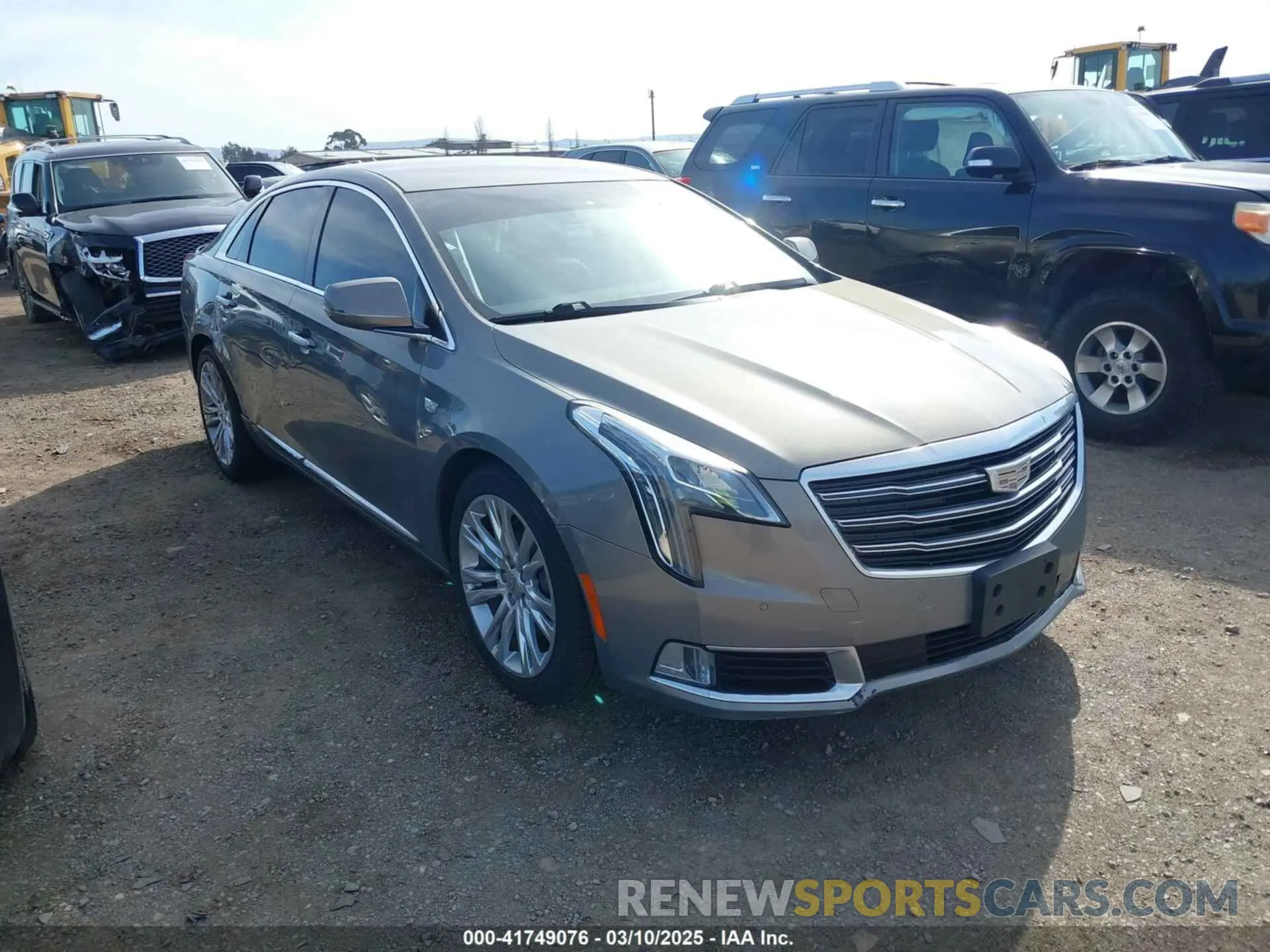 1 Photograph of a damaged car 2G61M5S35K9125097 CADILLAC XTS 2019