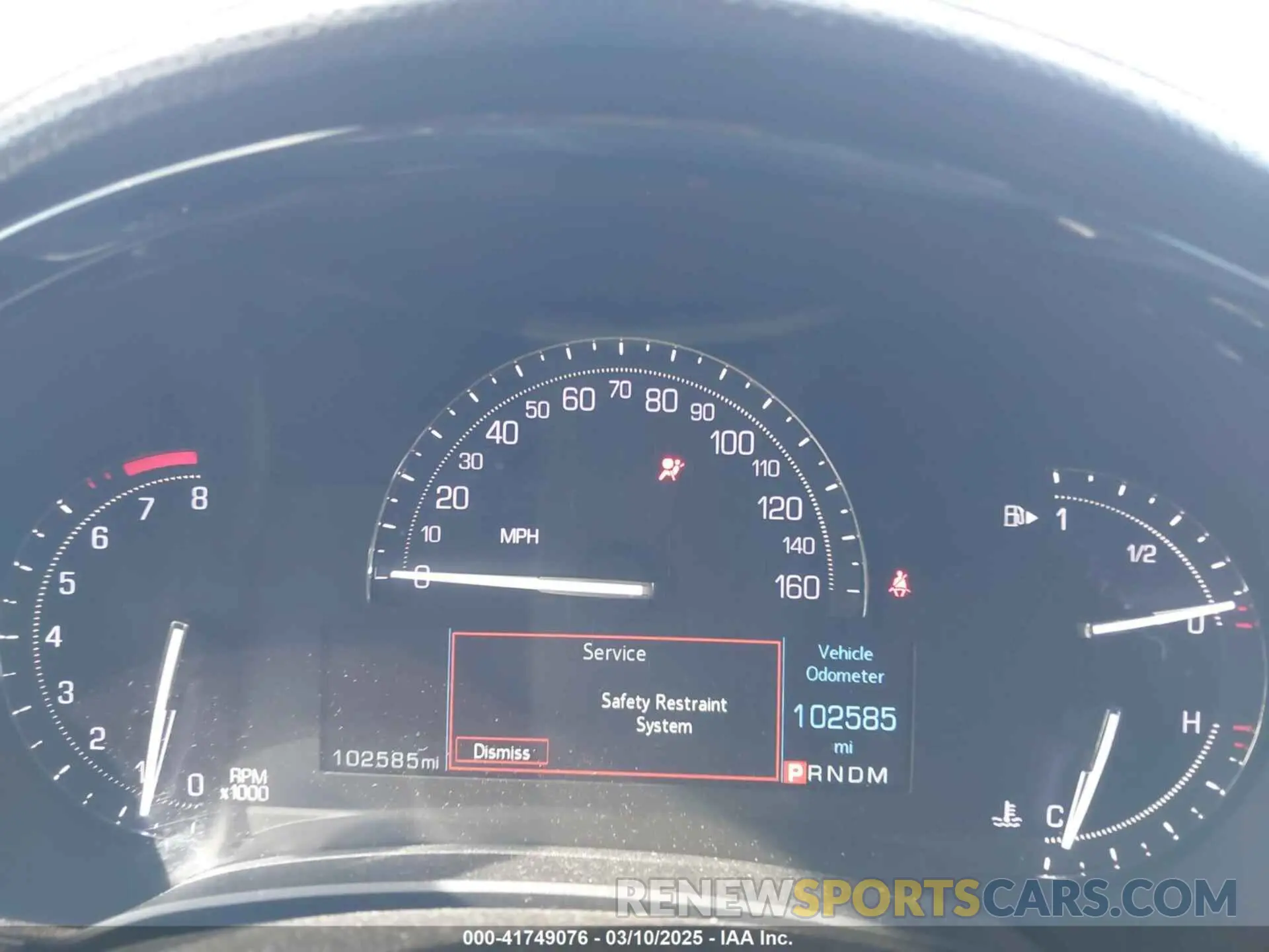 7 Photograph of a damaged car 2G61M5S35K9125097 CADILLAC XTS 2019